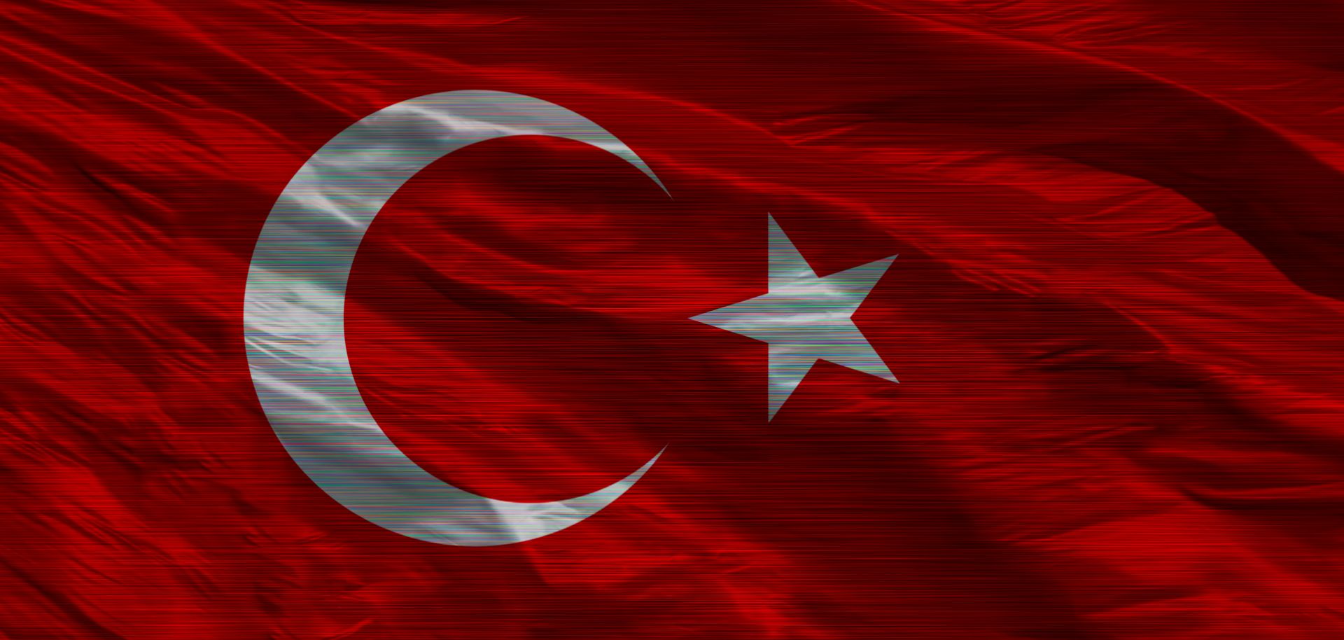 An image of the Turkish flag.