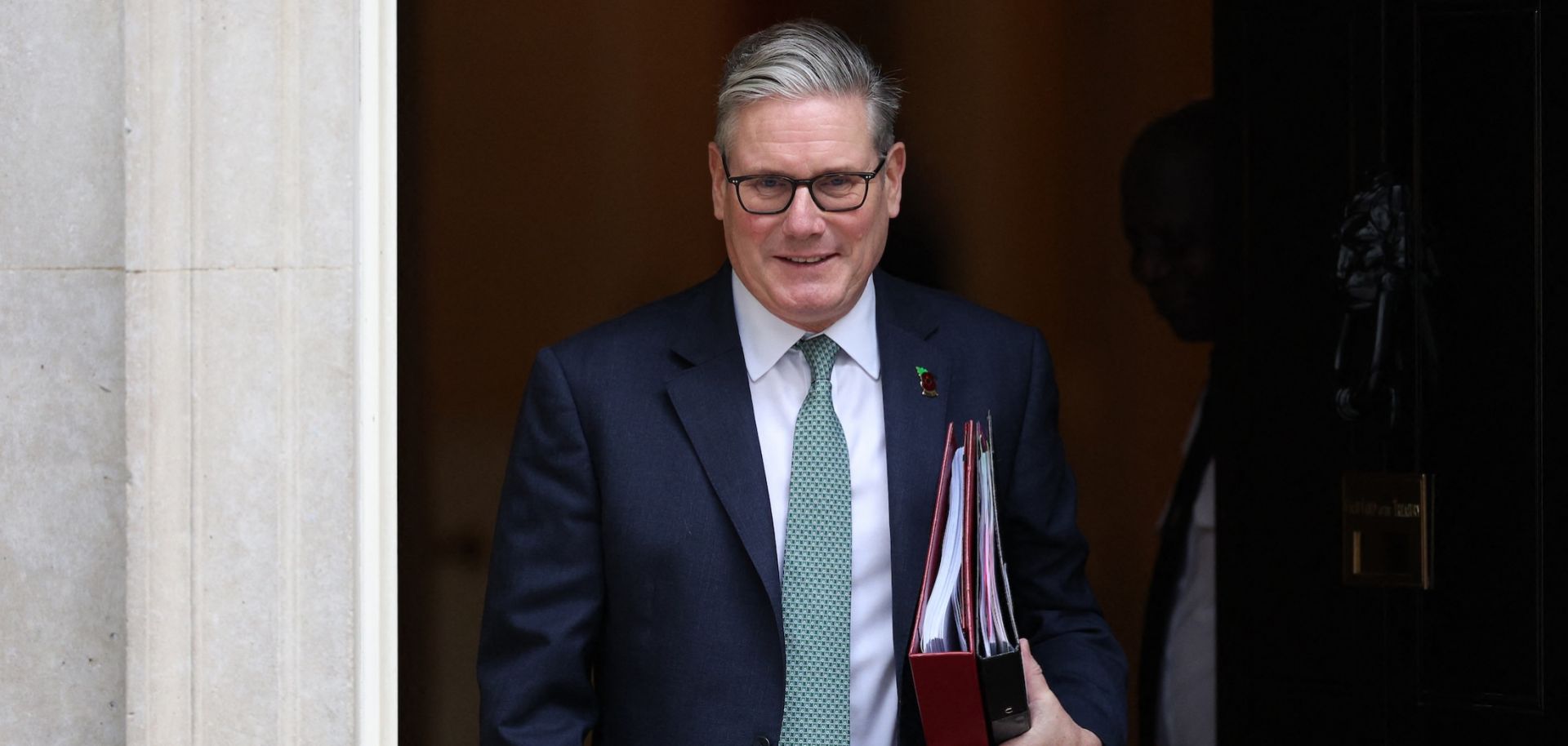 British Prime Minister Keir Starmer on Nov. 12 at 10 Downing Street in central London.