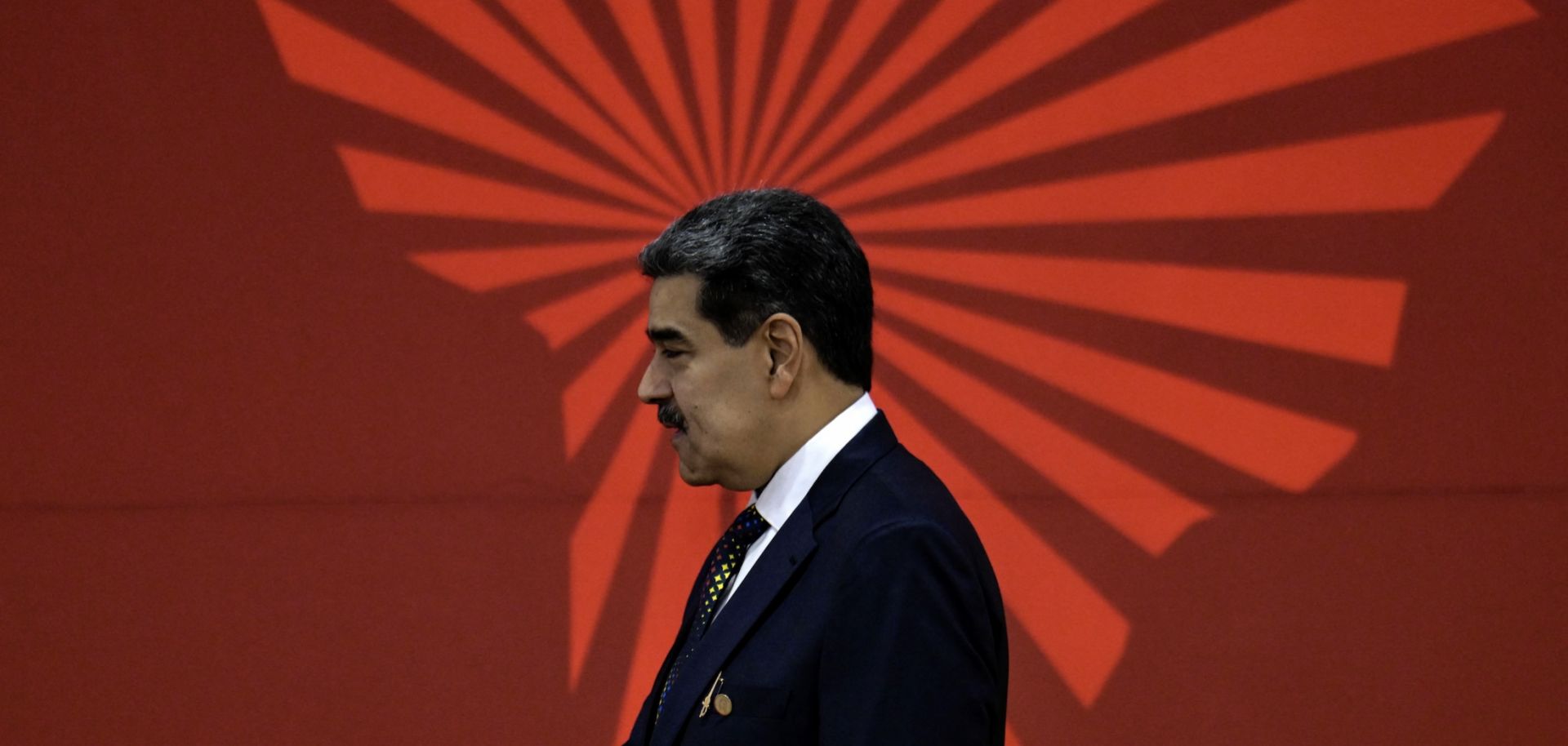 Venezuela's President Nicolas Maduro waits for the arrival of other heads of state of members of the Bolivarian Alliance for the Peoples of Our America regional trading bloc during the XXIV ALBA-TCP Summit in Caracas, Venezuela, on Dec. 14, 2024. 