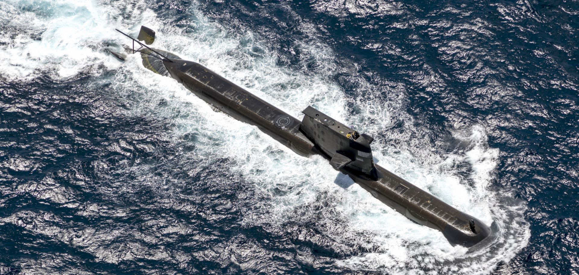 The Royal Australian Navy submarine HMAS Rankin during AUSINDEX 21, a biennial maritime exercise between the Royal Australian Navy and the Indian Navy, on Sept. 5, 2021, in Darwin, Australia.