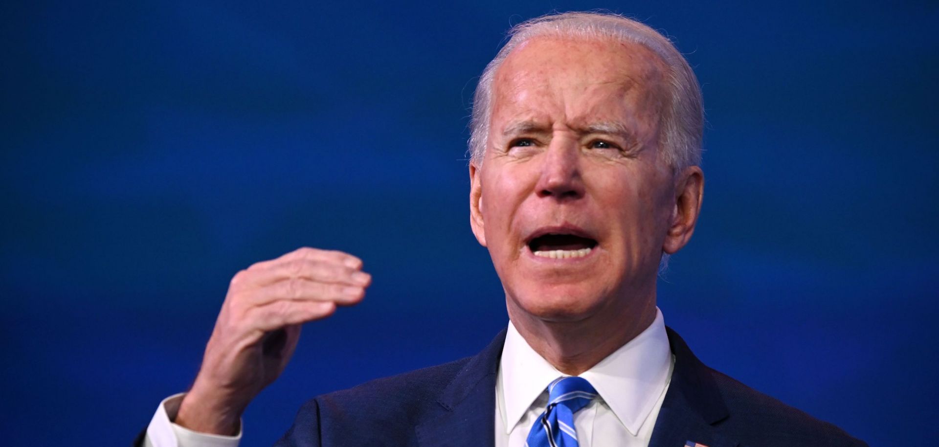 U.S. President-elect Joe Biden delivers remarks on the United States’ escalating COVID-19 crisis in Wilmington, Delaware, on Jan. 14, 2021.