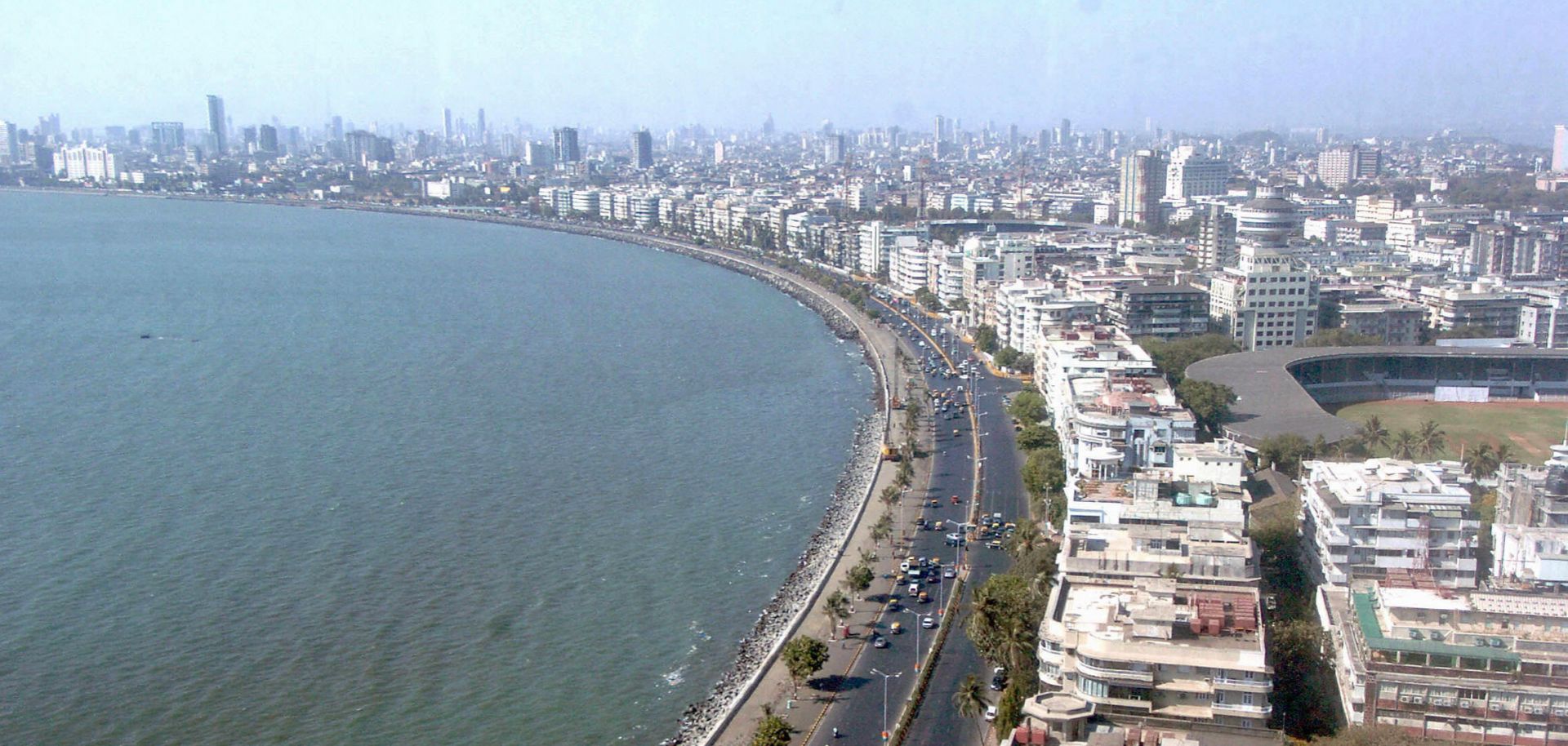 A view of Bombay.