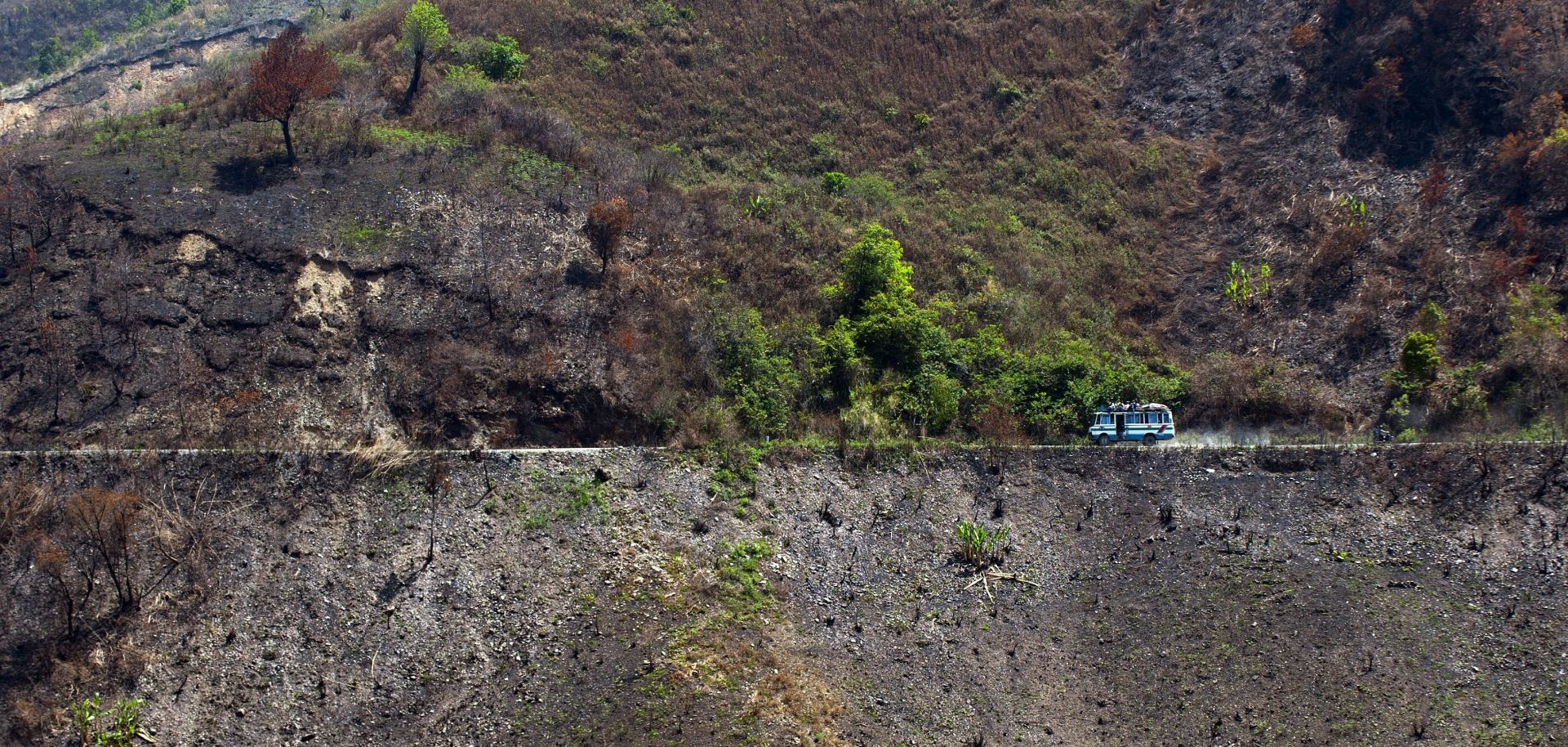 Myanmar's mountainous terrain has contributed to ethnic divisions that have fueled long-running insurgencies.