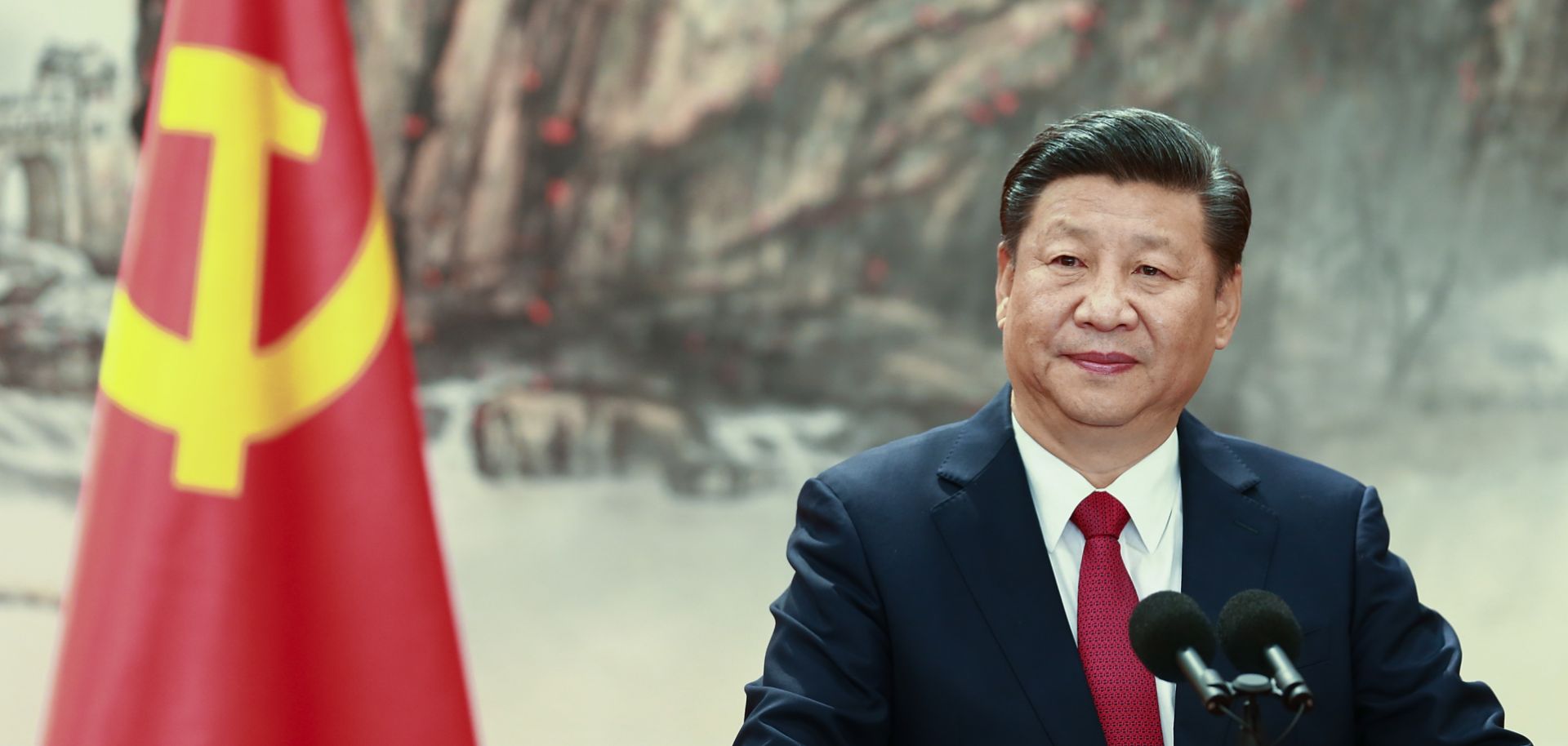 All signs suggest Chinese President Xi Jinping, shown here during the introduction of the Communist Party's new Politburo Standing Committee on Oct. 25, will be leading China for many years to come.