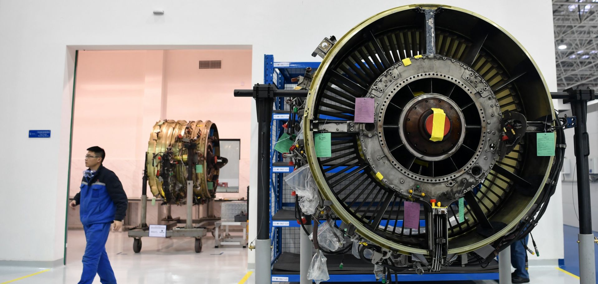 China is home to the largest aero-engine maintenance base in Asia. 