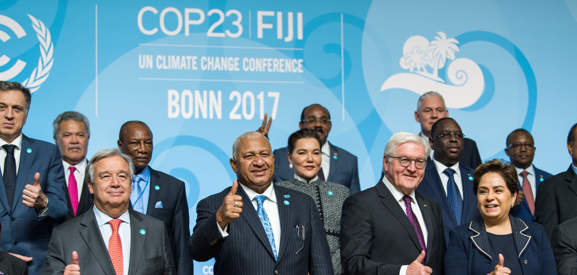 A picture of world leaders at the COP 23 United Nations Climate Conference In Bonn, Nov. 15.