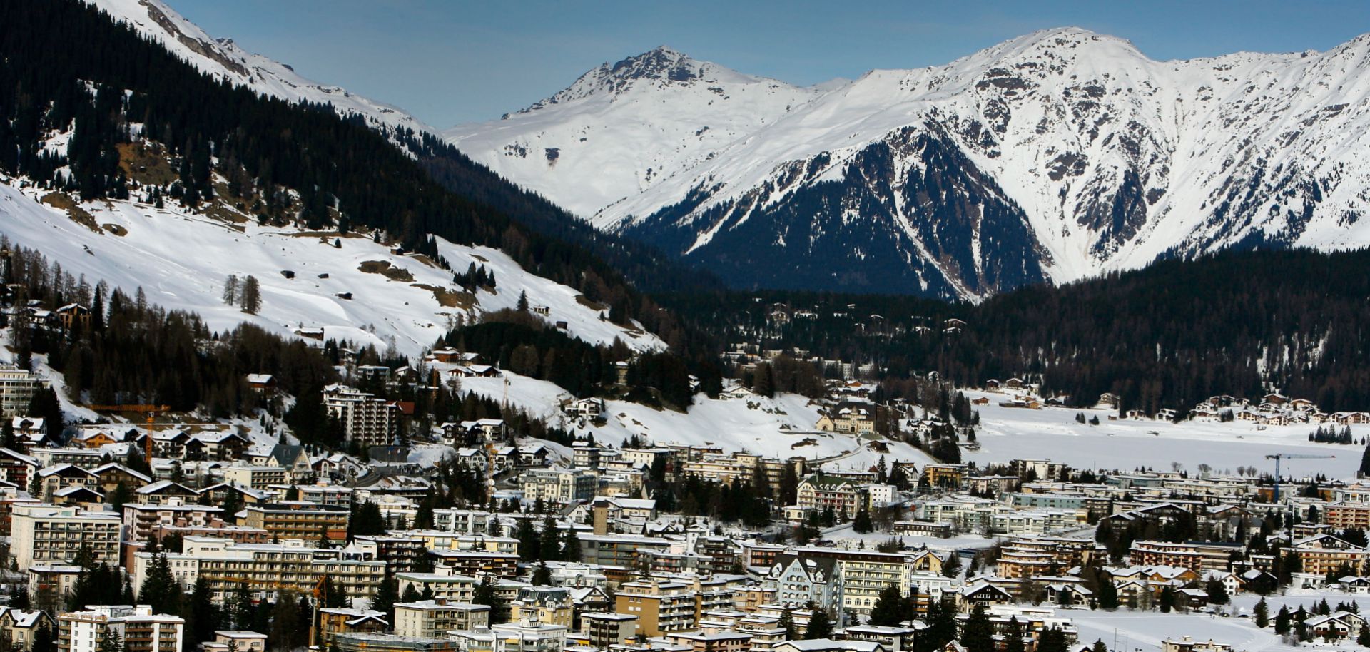 The world's business and political leaders are gathering this week in Davos, Switzerland, for the World Economic Forum.