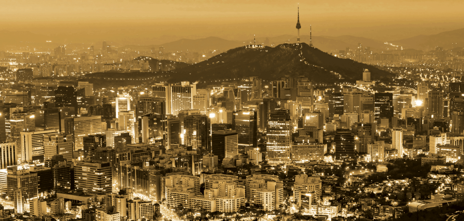 As dusk falls over Seoul, South Korea's bustling capital, the city's skyline comes to life.