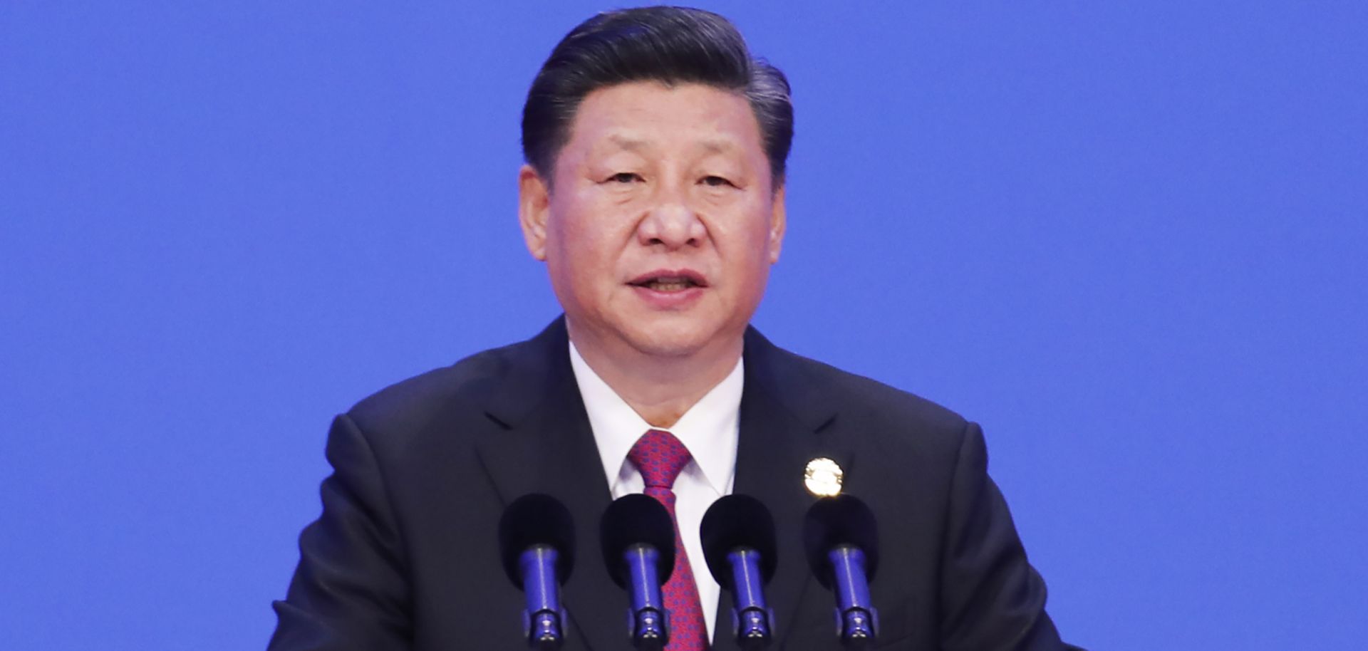 Chinese President Xi Jinping speaks at the Boao Forum for Asia on April 10, 2018.