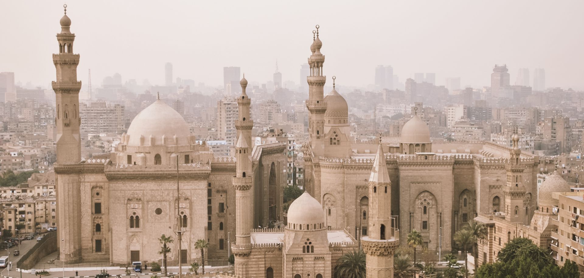 A view of the Mosque of Sultan Hassan in Egypt's capital, Cairo.