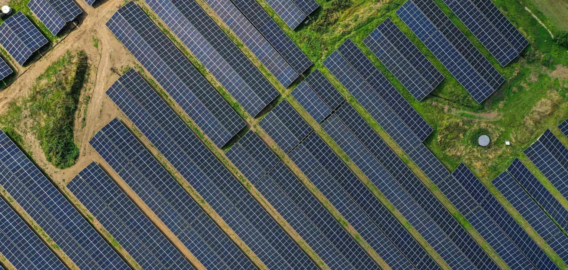Solar panels on Aug. 9, 2023, in Neuss, Germany.