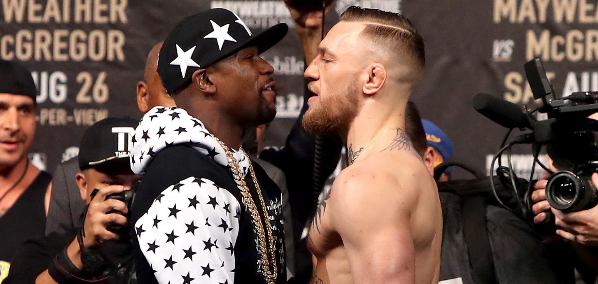 The monthslong hypefest for the bout between Floyd Mayweather Jr. and Conor McGregor is over.