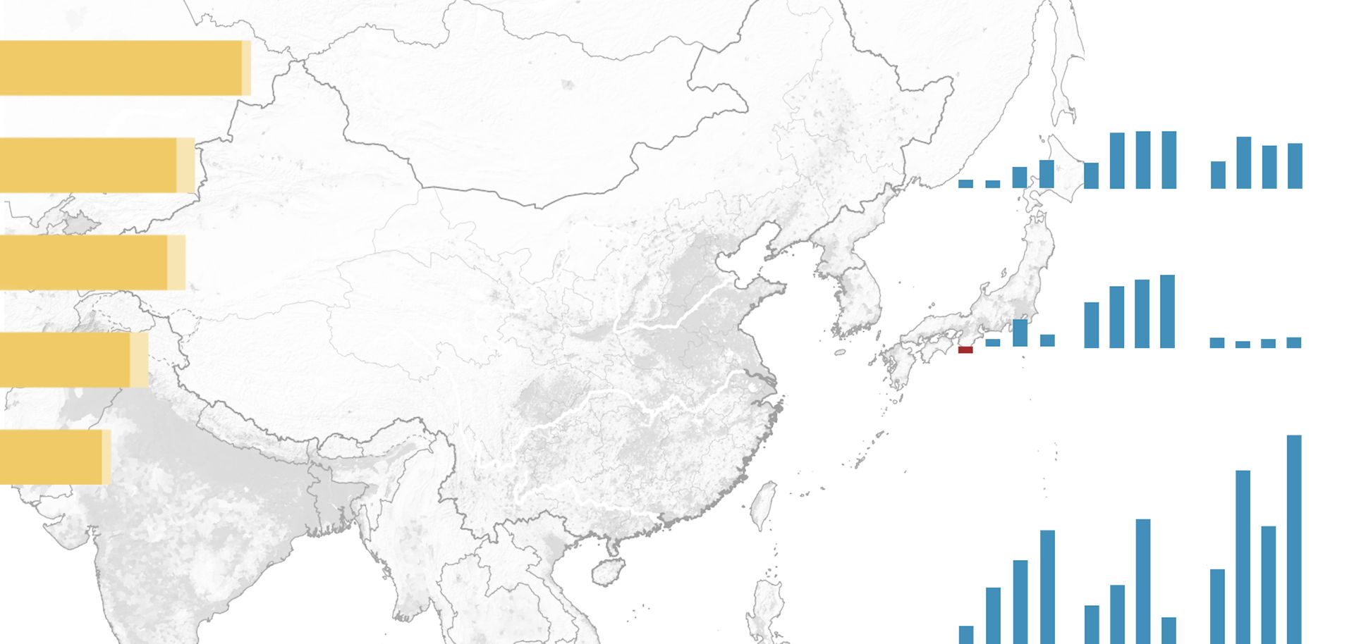 Stratfor's graphic of the day features a standout geopolitical map, chart, image or data visualization reflecting global and regional trends and events.