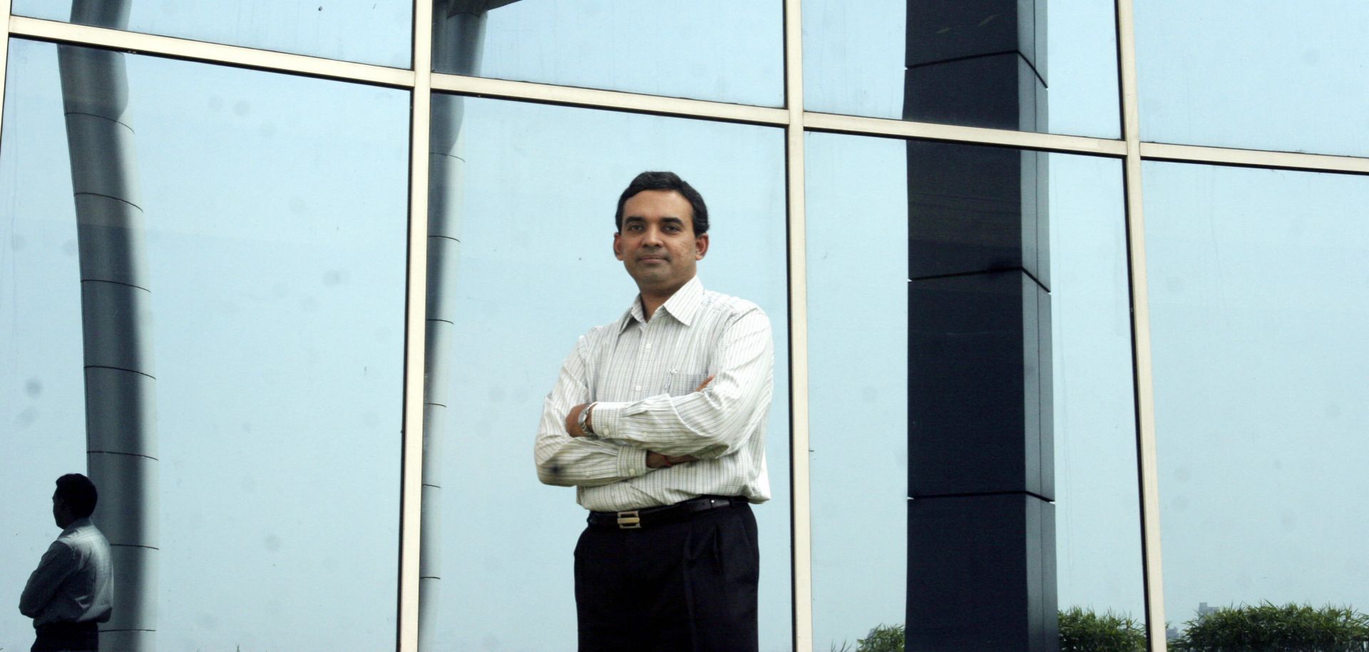 Shivkumar Mani, the head of marketing for the Dewan Housing Finance Corp., an Indian shadow bank, is seen in this photo.