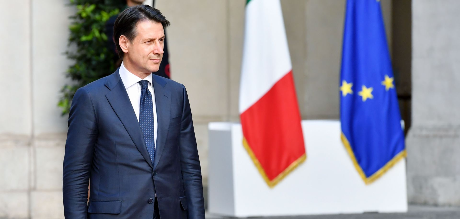 Italy's new prime minister, Giuseppe Conte, in Rome on June 1, 2018.