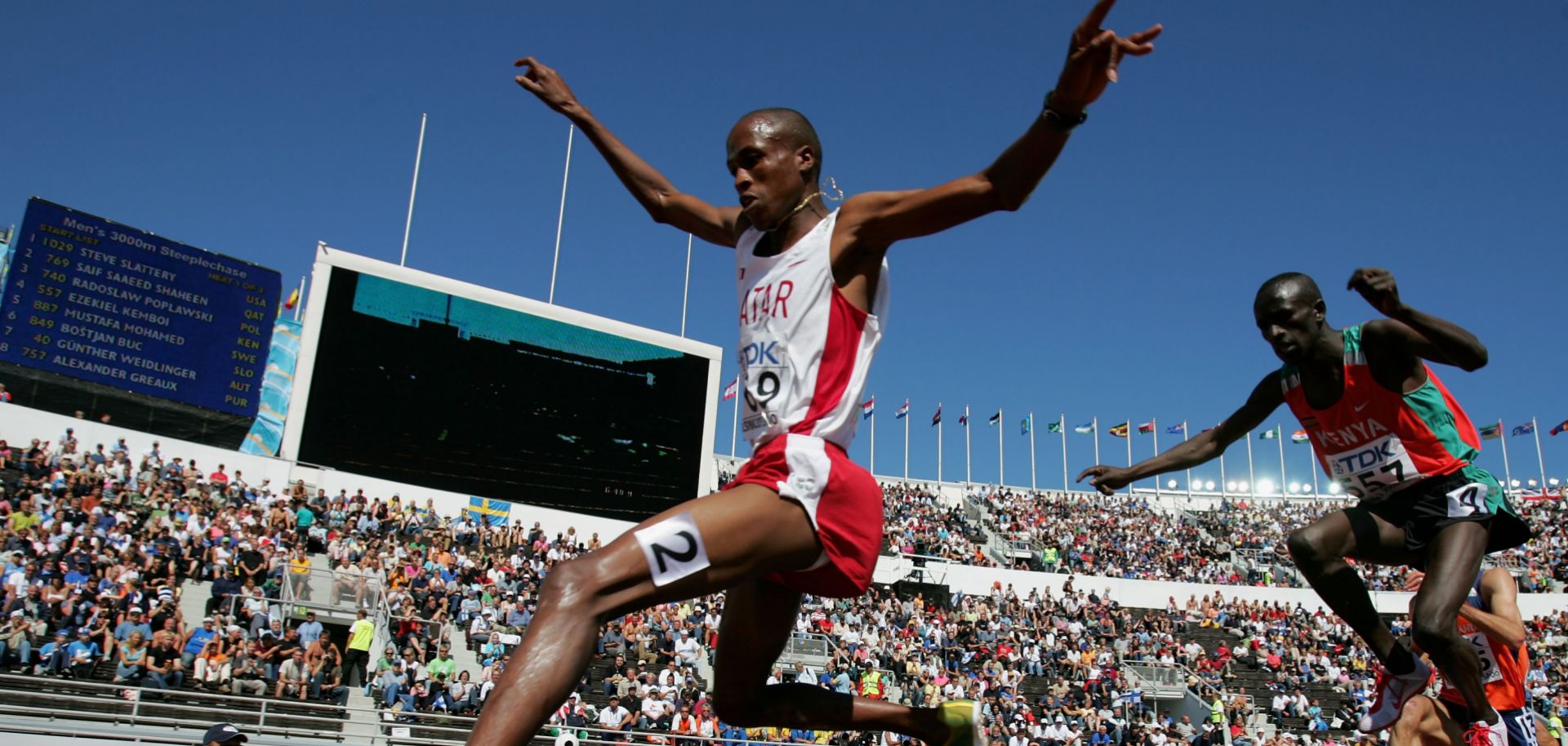 Before he became a Qatari citizen to compete in international track and field competitions for the country, Saif Saaeed Shaheen was a Kenyan named Stephen Cherono.