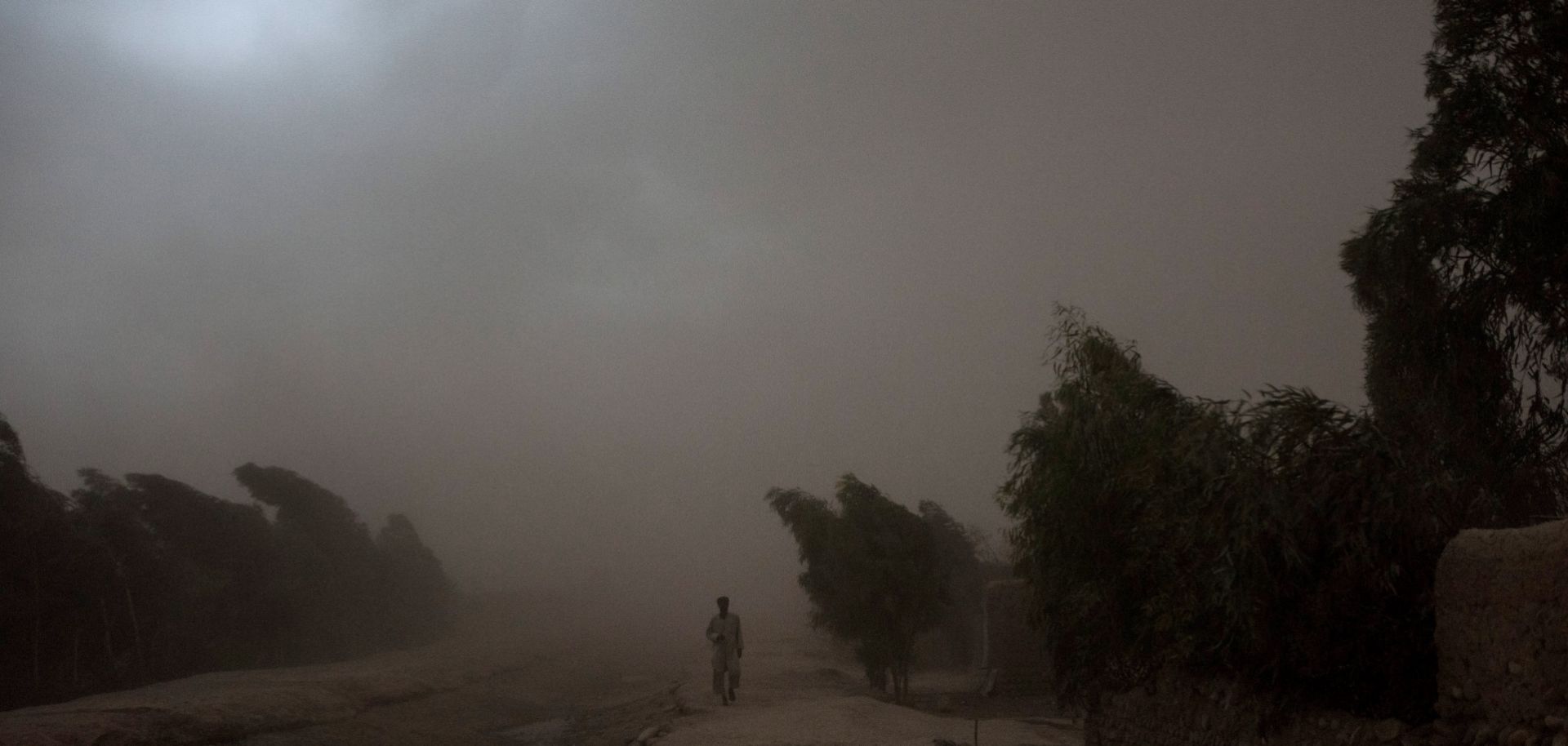 In the Surkh Rod district of Afghanistan, a man displaced by the Islamic State's Khorasan chapter makes his way home.