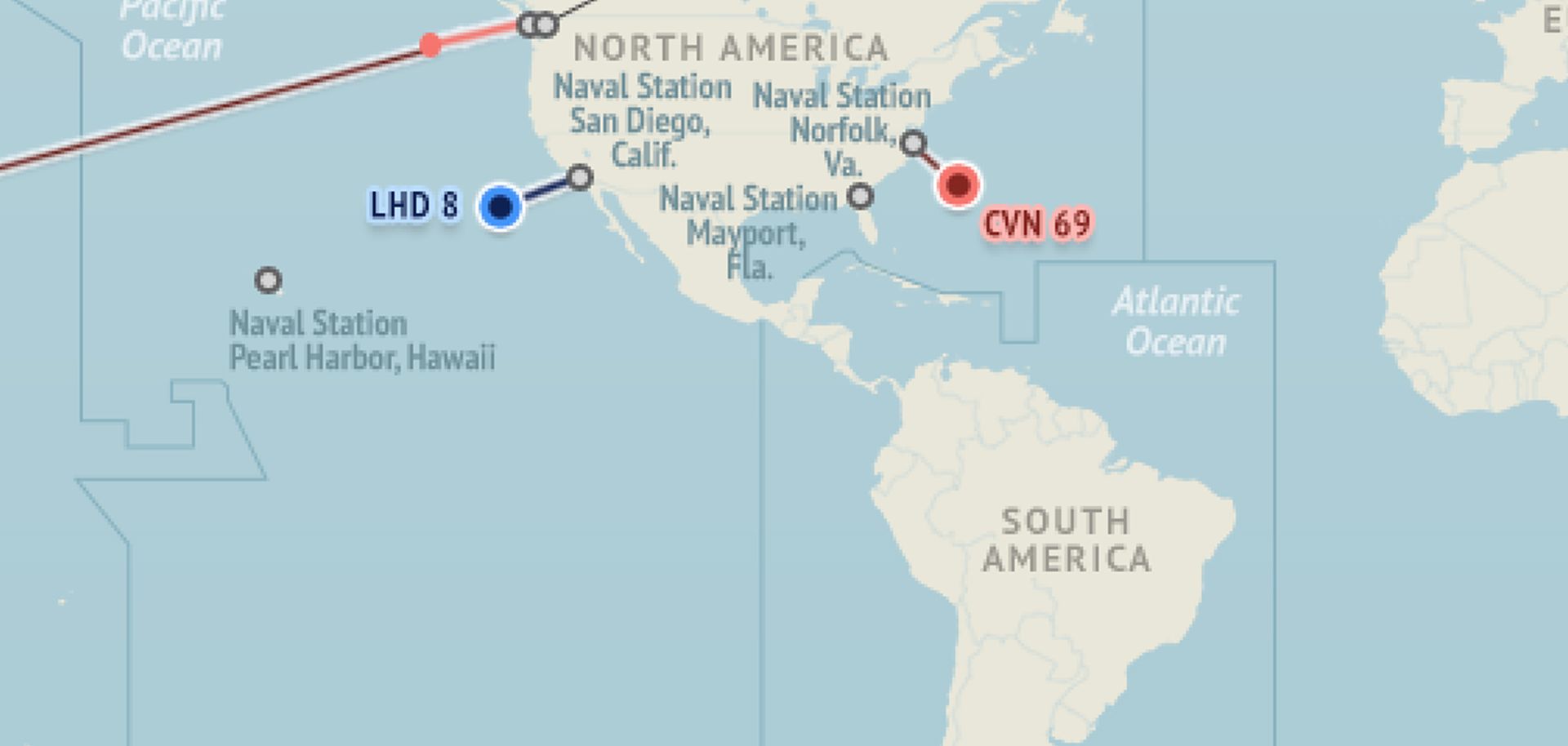 U.S. Naval Update Map: Feb. 11, 2016