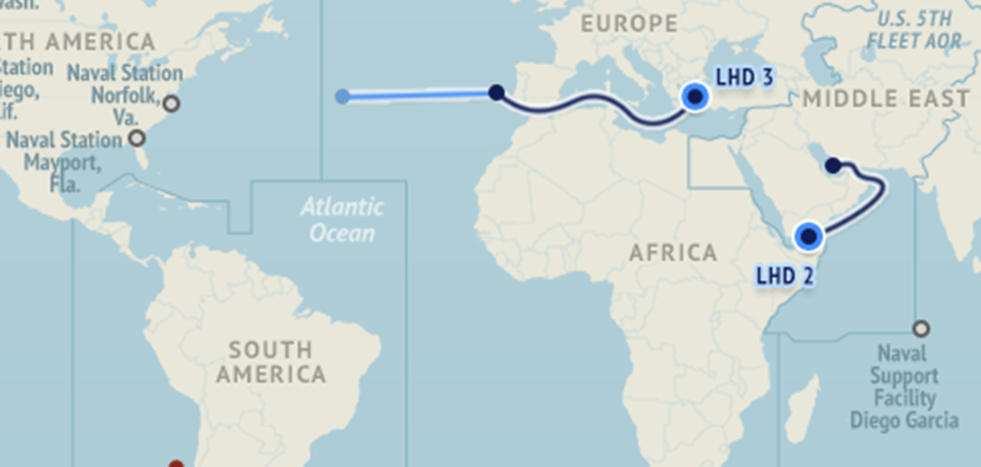 U.S. Naval Update Map: Oct. 29, 2015