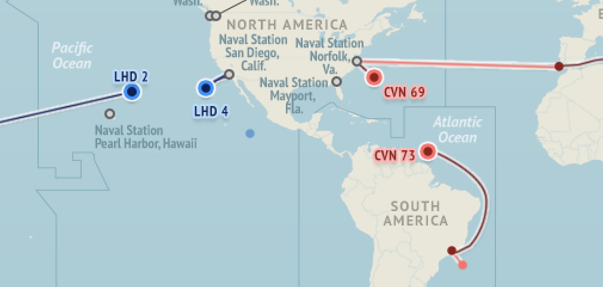 U.S. Naval Update Map: Dec. 10, 2015