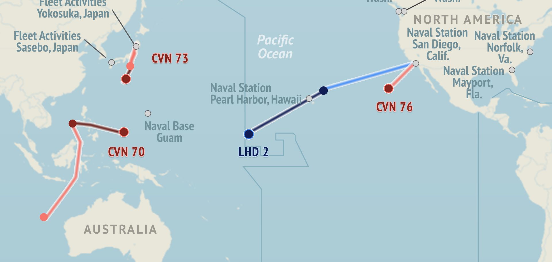 U.S. Naval Update Map: May 21, 2015