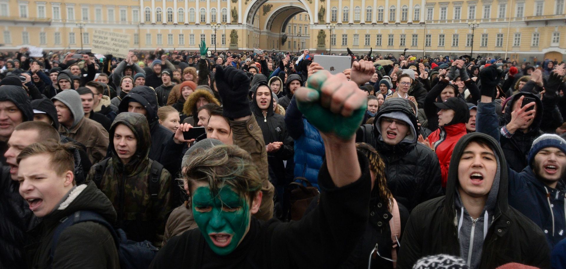 Russian teens have flooded into the streets across the country not because of Western sanctions or foundering industries, but because of a sullen sense of injustice.