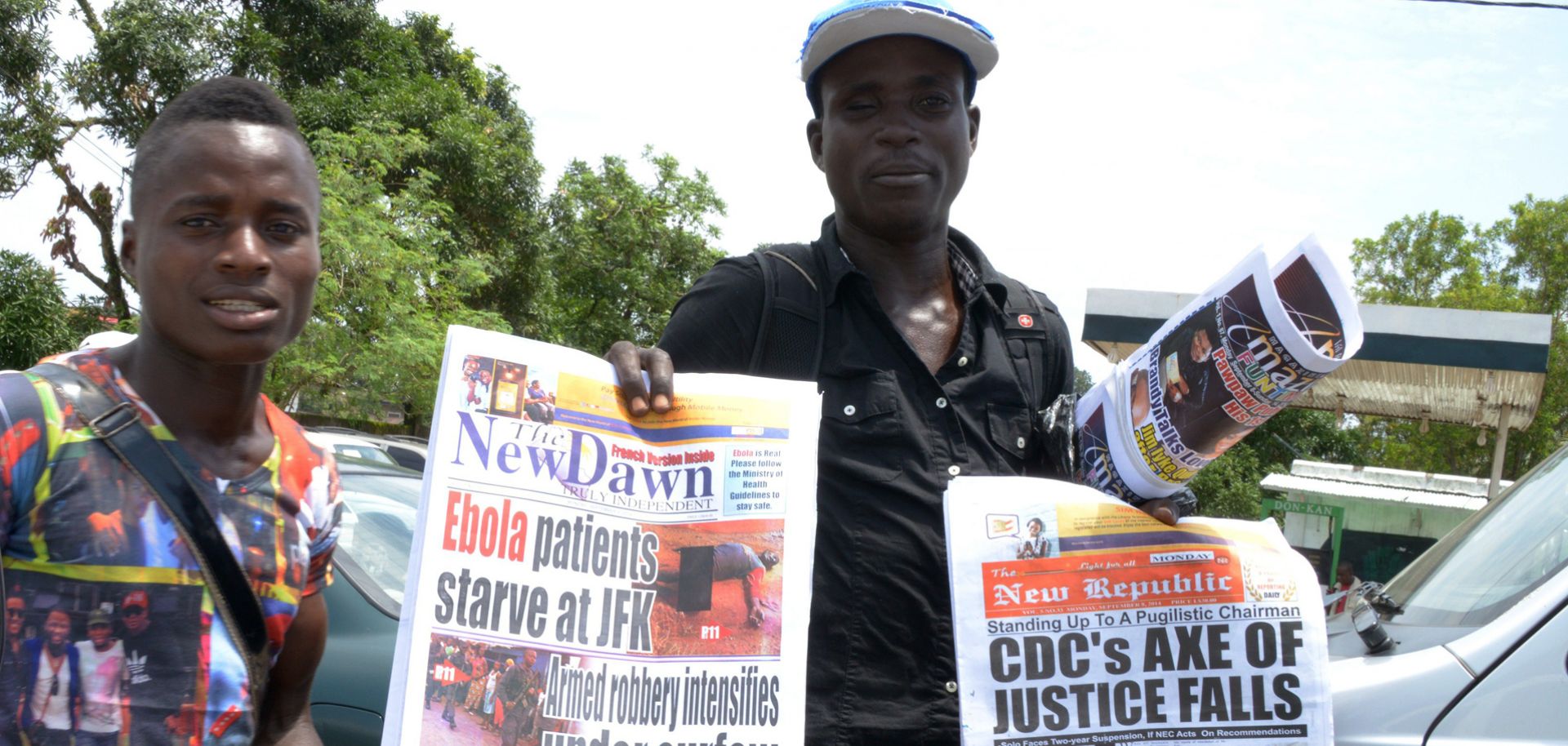 Media coverage of Ebola in West Africa