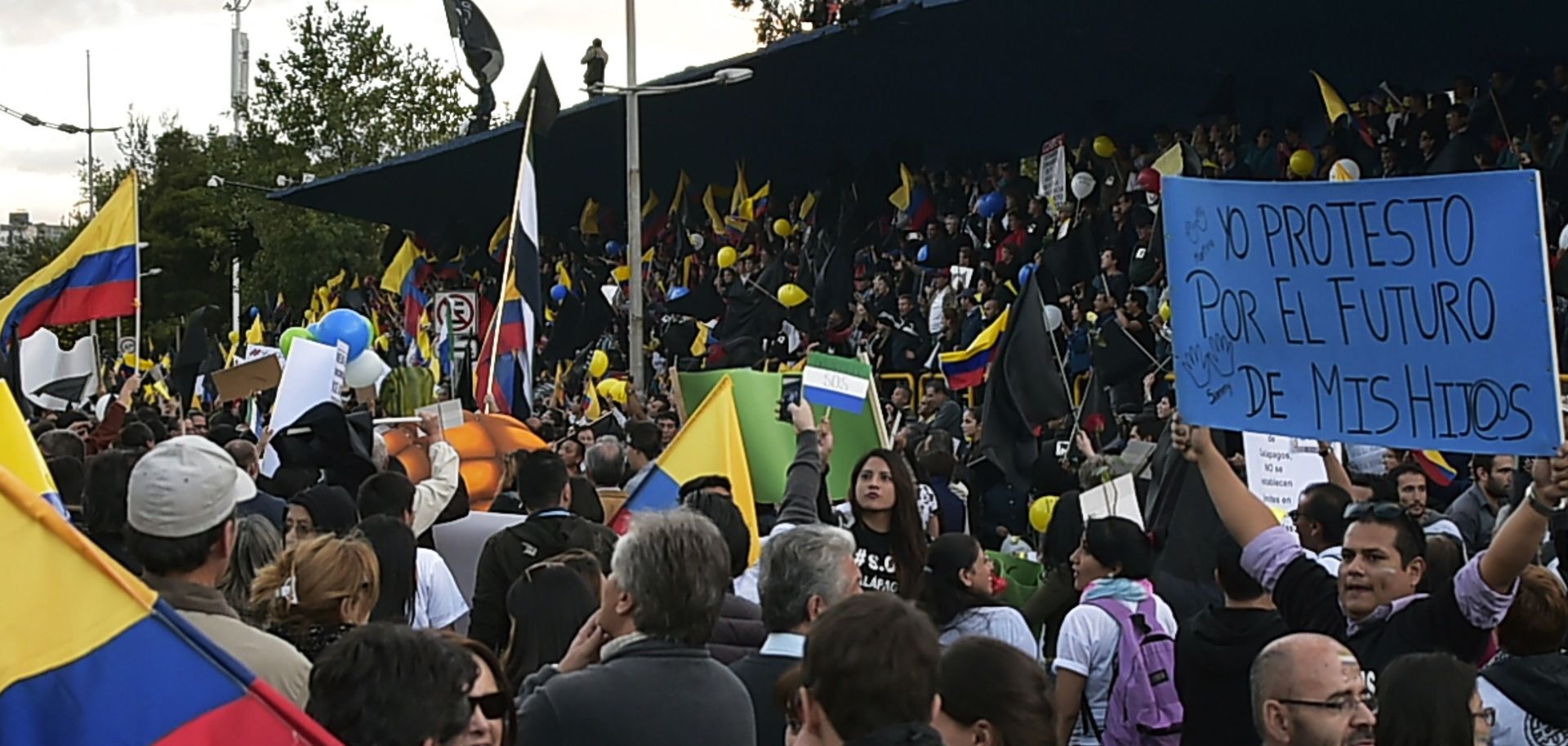 Correa's Re-Election Bid Spurs Protests in Ecuador