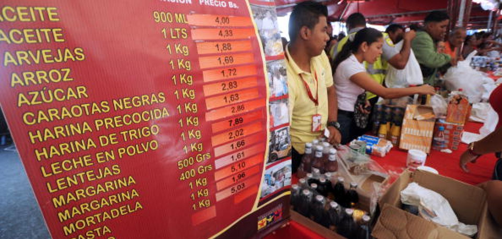 Venezuela: Food Prices to Increase