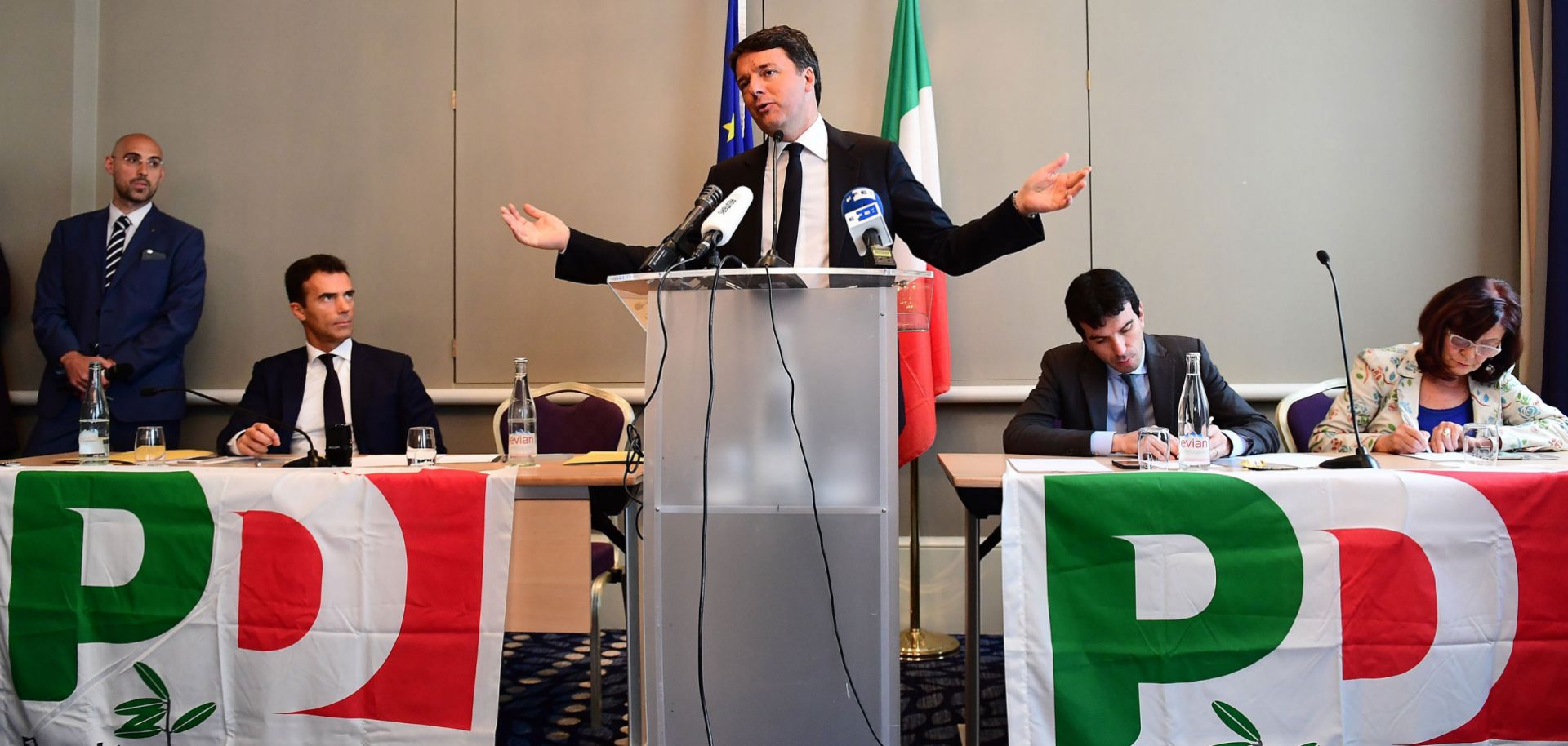 Former Italian Prime Minister Matteo Renzi