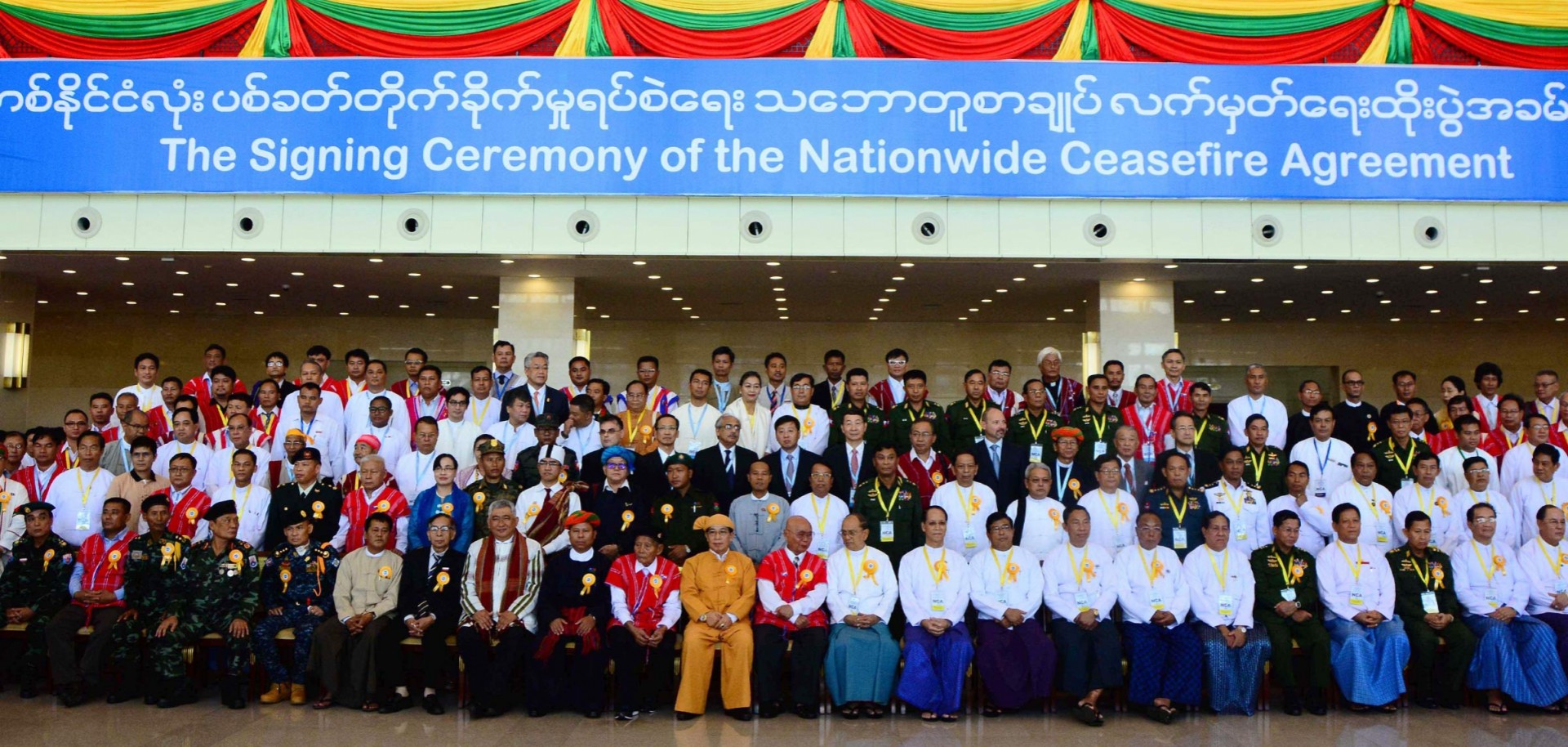 Only two of Myanmar's major ethnic militias signed the Nationwide Ceasefire Agreement in 2015, blunting the country's efforts to end decades of insurgency.