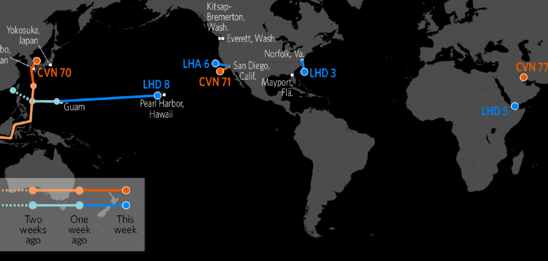 U.S. Navy Deployments 