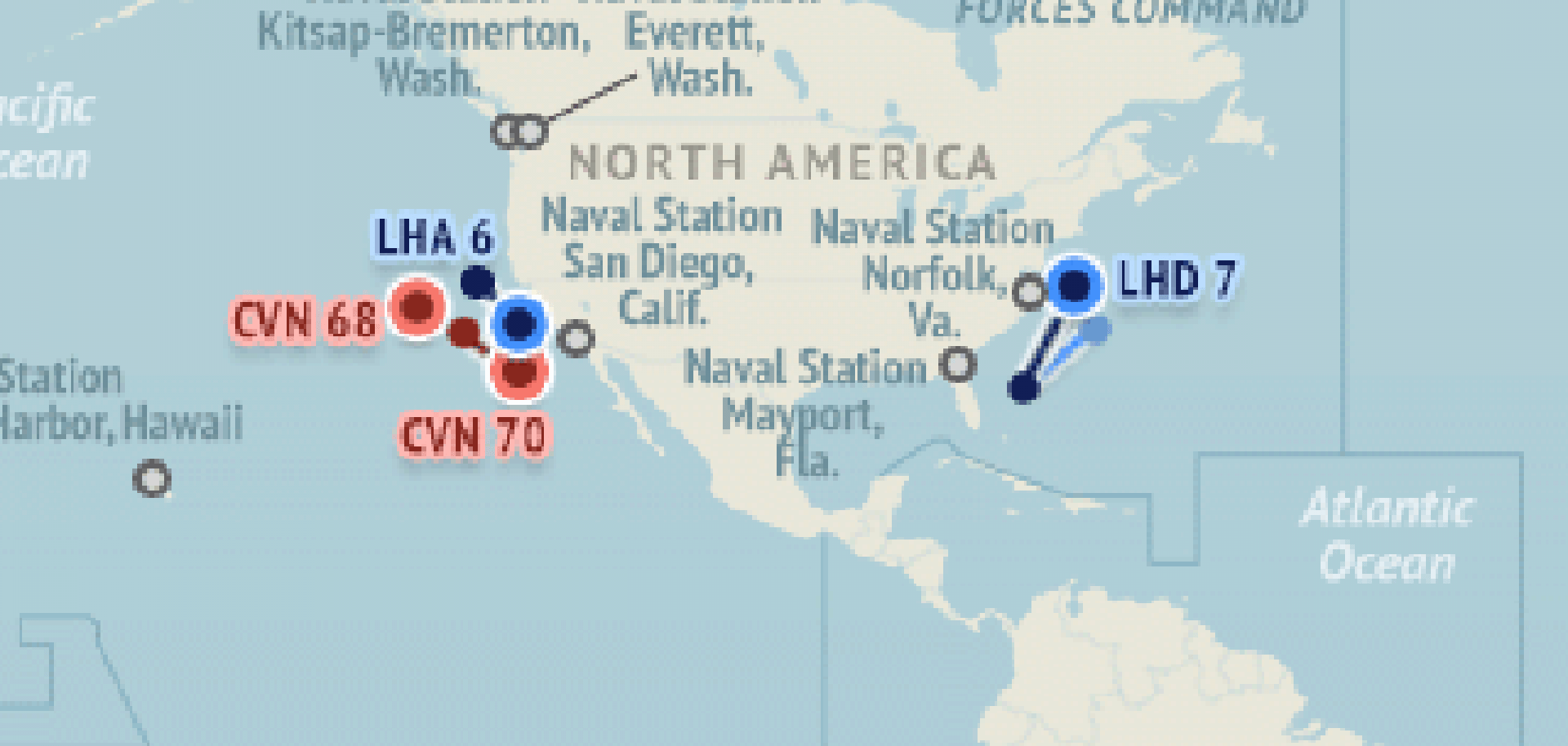 DISPLAY U.S. Naval Update Map: Nov. 17, 2016