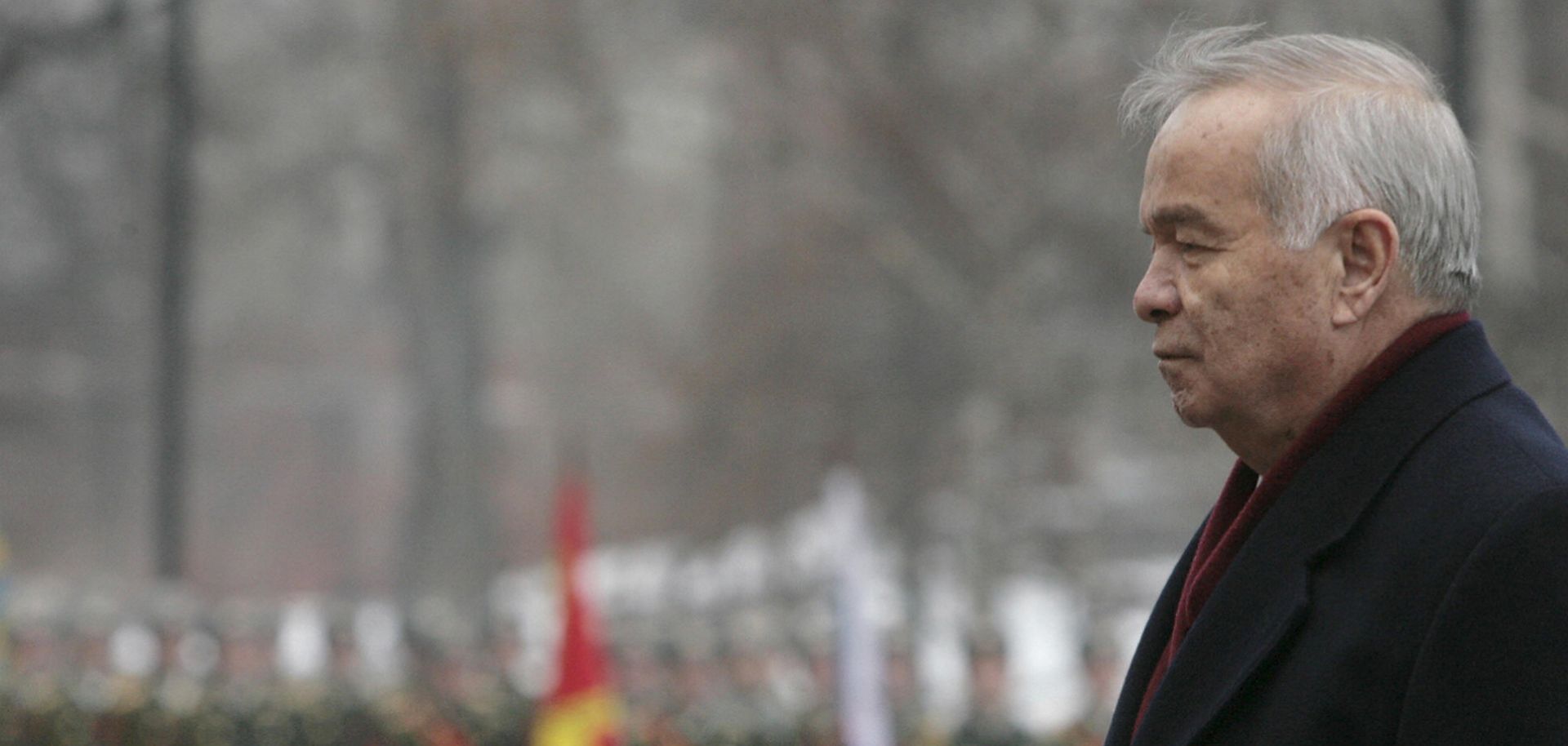 Uzbek President Islam Karimov lays a wreath at the Tomb of the Unknown Soldier in Moscow in 2008. Having attempted to balance the clans during his quarter-century rule over Uzbekistan, the real question is whether any new leader can truly replace him.