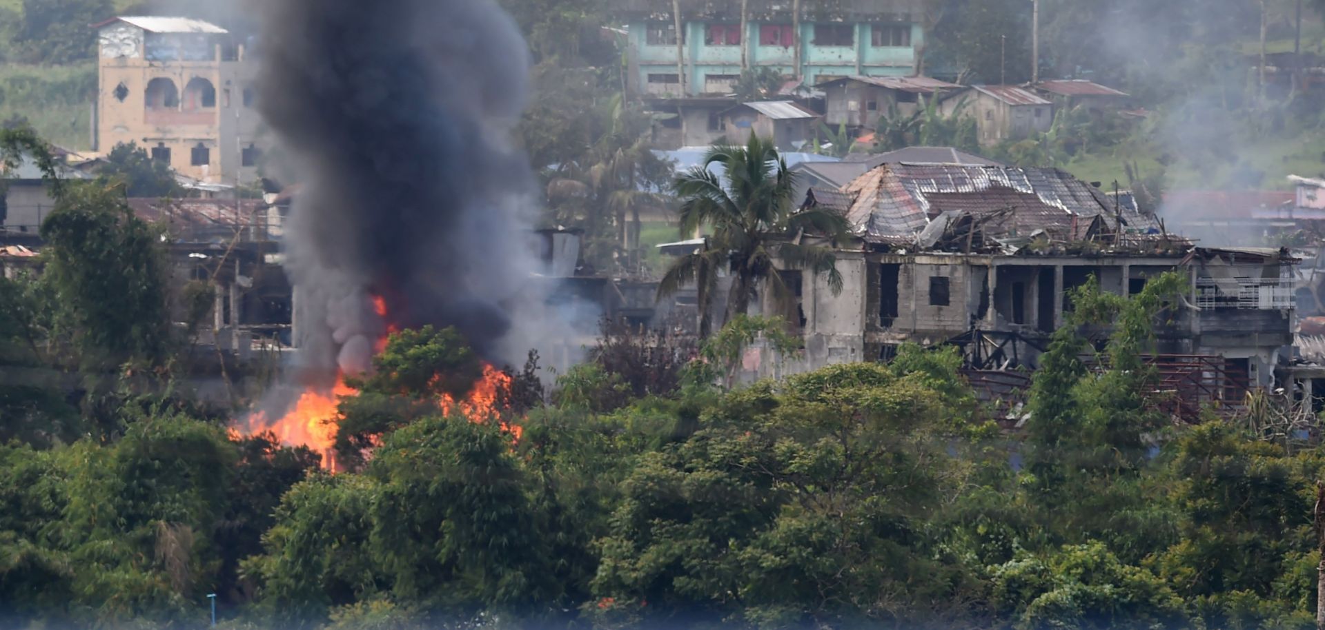 Washington has been providing military support in Marawi City since at least mid-June.