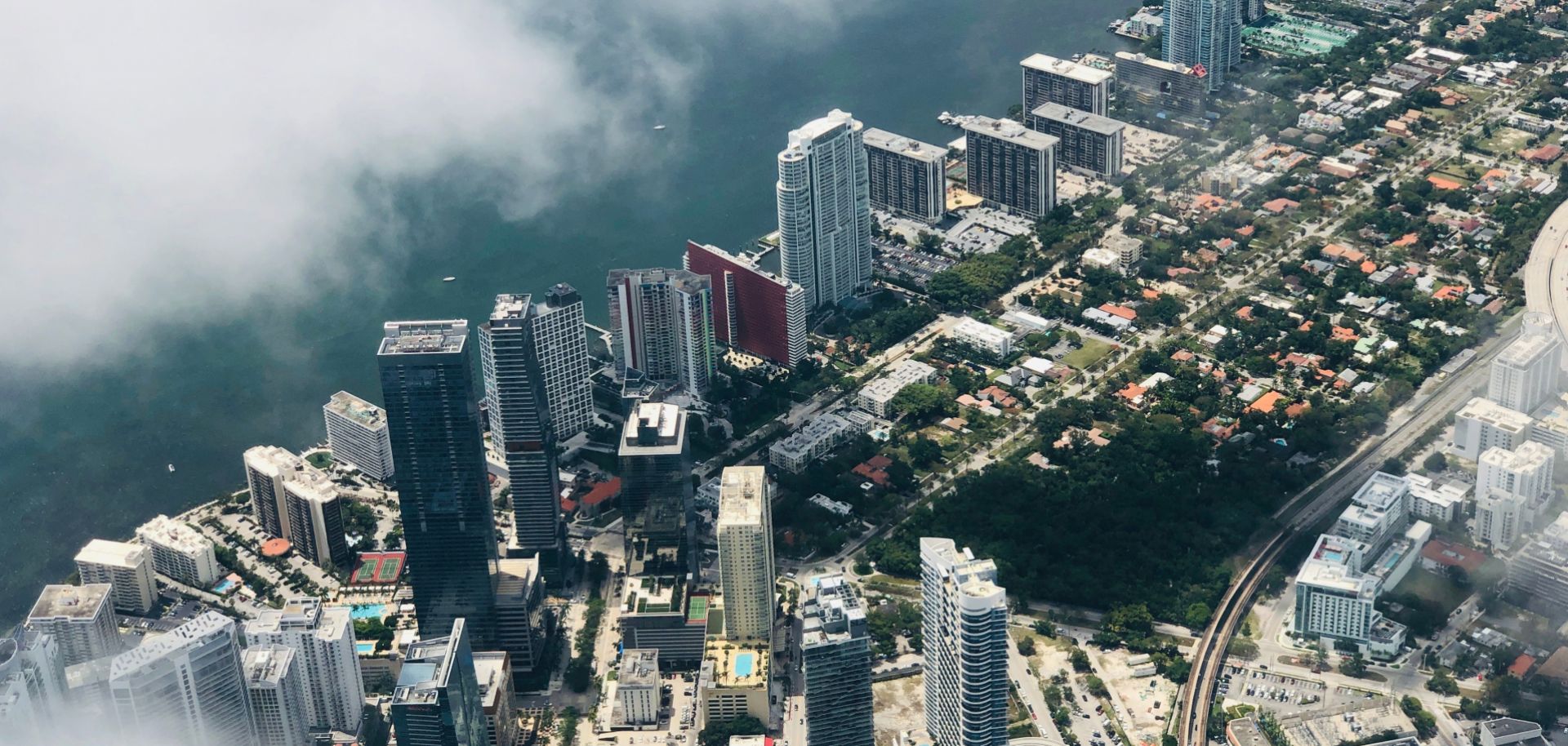 The Miami skyline, photographed on April 29, 2019.