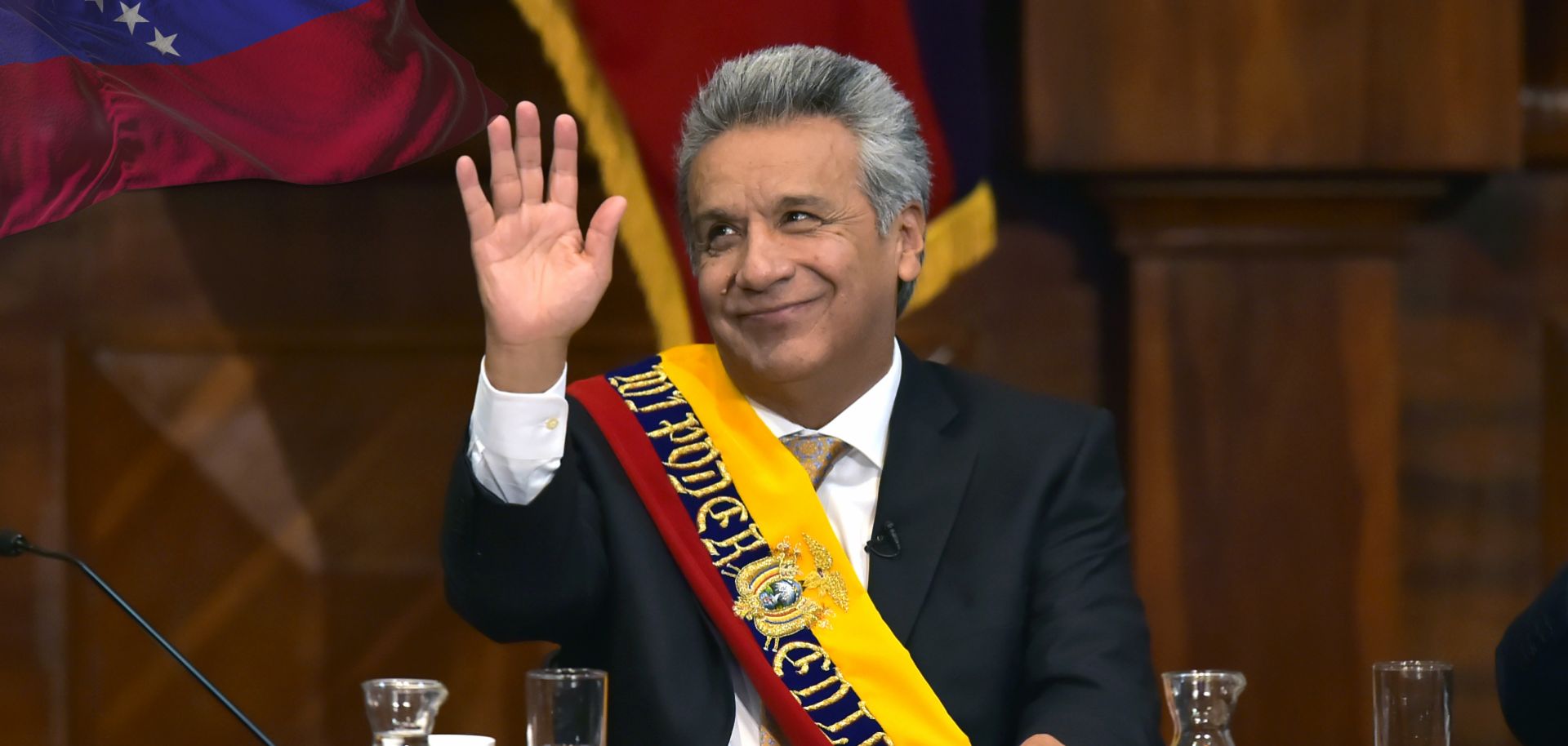 Ecuadorian President Lenin Moreno was vice president under Rafael Correa from 2007 to 2013.