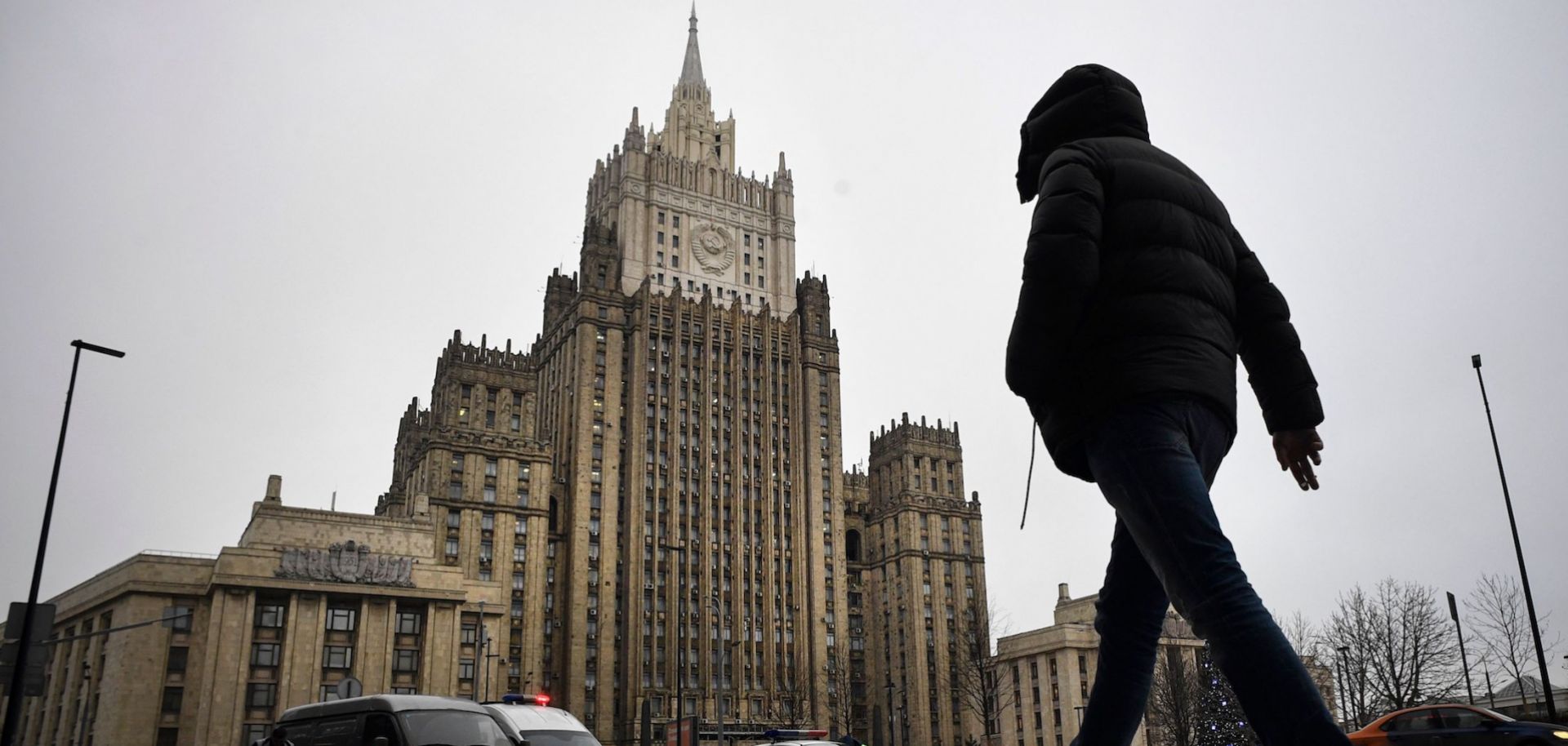 Russian Foreign Ministry headquarters in Moscow on Dec. 22, 2020.