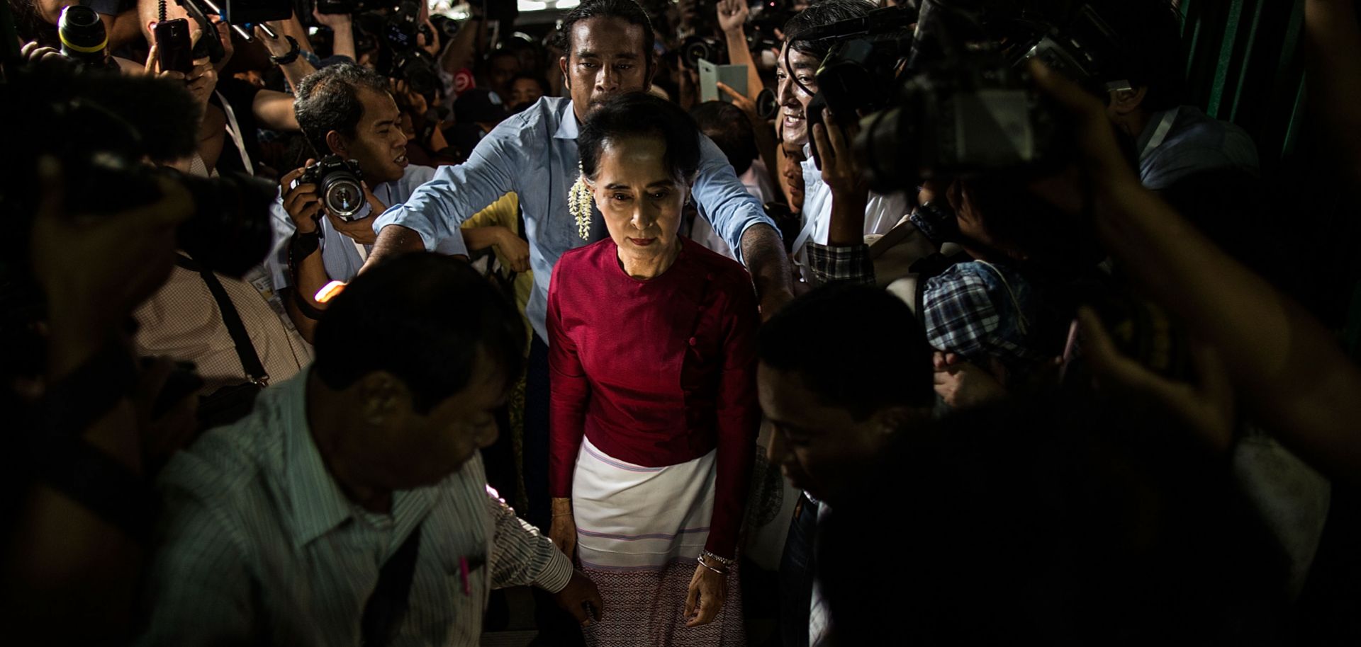 State Counselor Aung San Suu Kyi is Myanmar's de facto leader. The 1991 Nobel Peace Prize recipient has come under international fire for failing to be an advocate for the Rohingya.