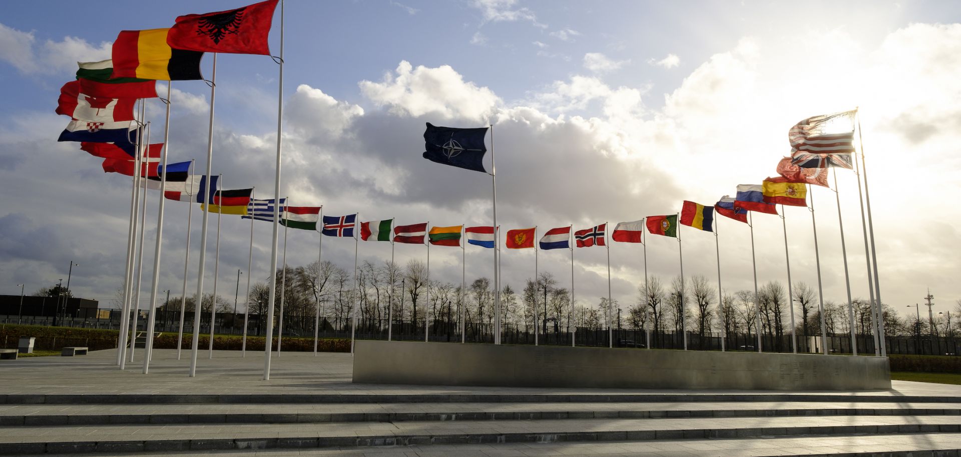 NATO headquarters on Feb. 11, 2020, in Brussels, Belgium. 