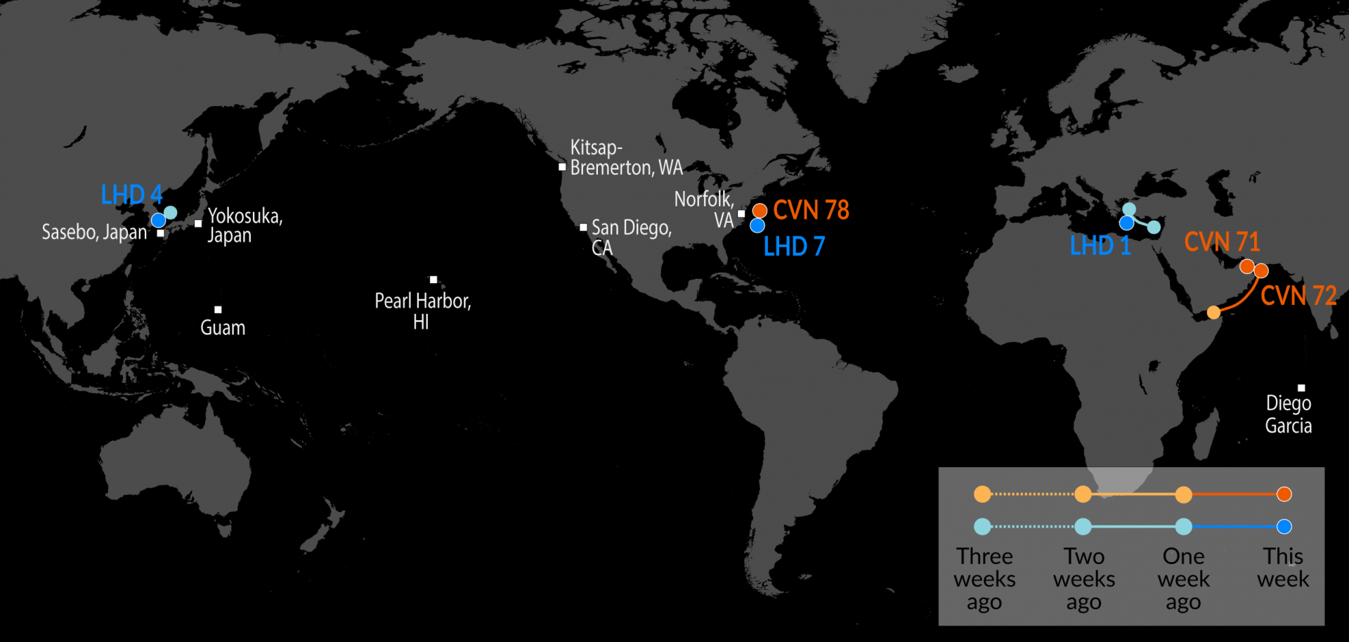 Naval Update Map