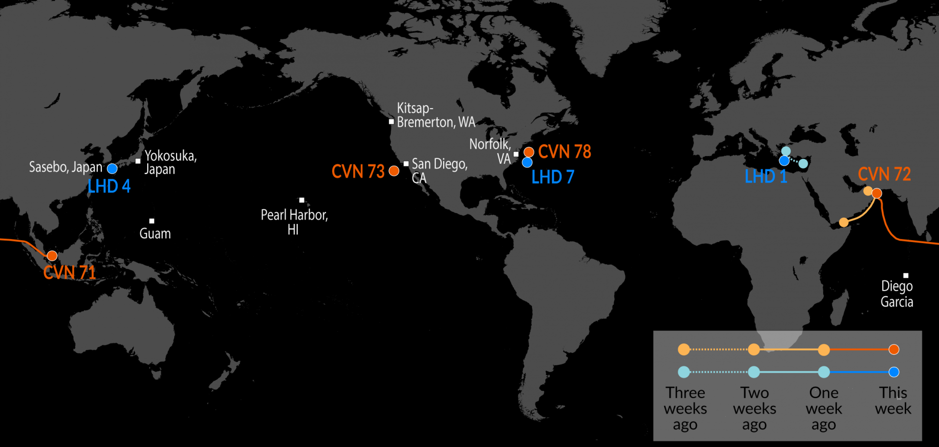 Naval Update Map