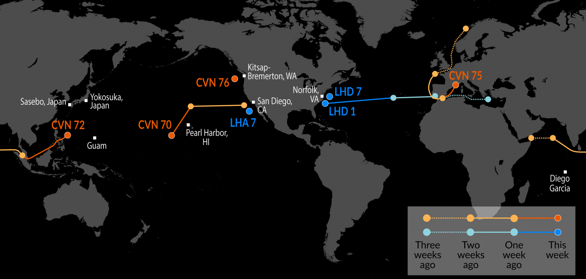 Naval Update Map