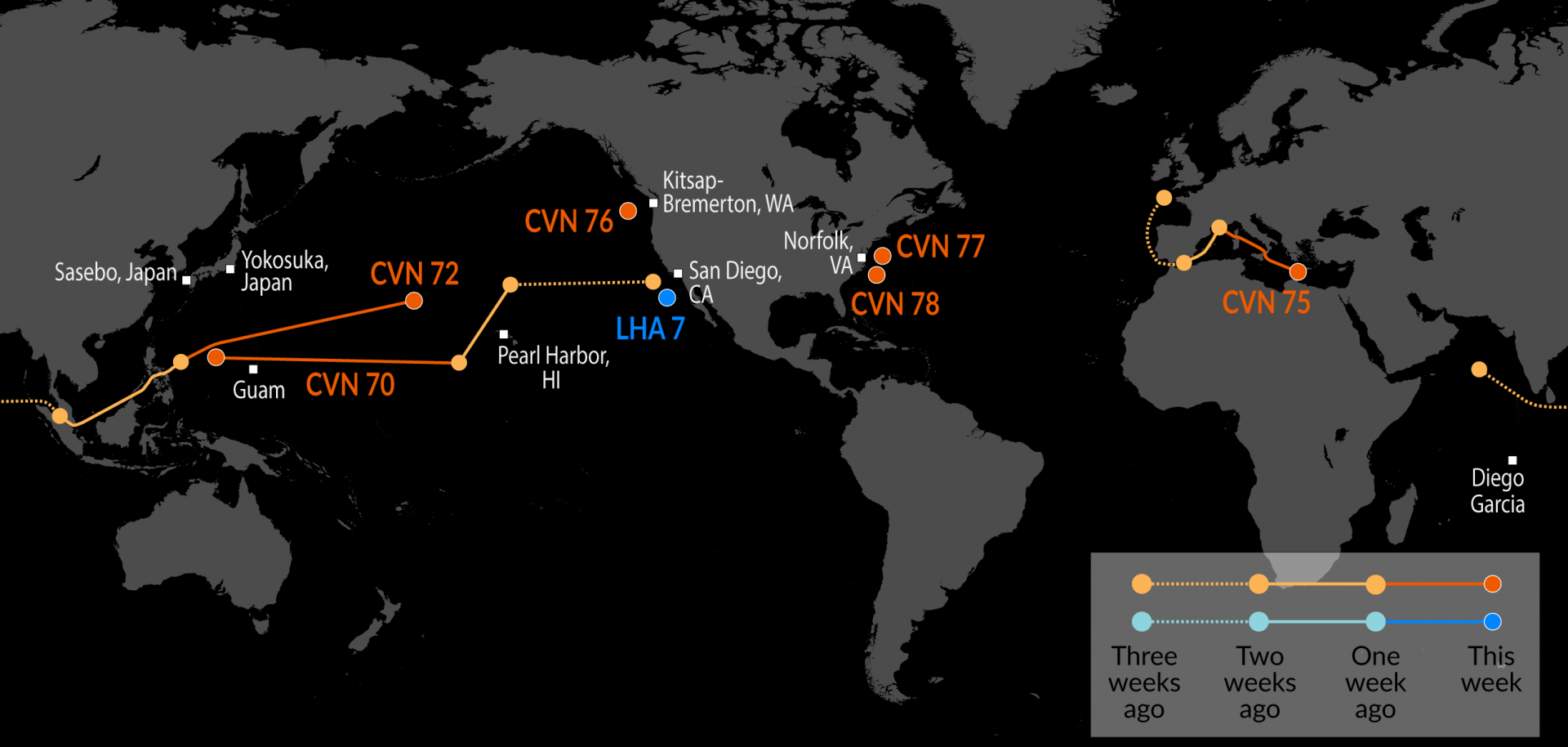 Naval Update Map