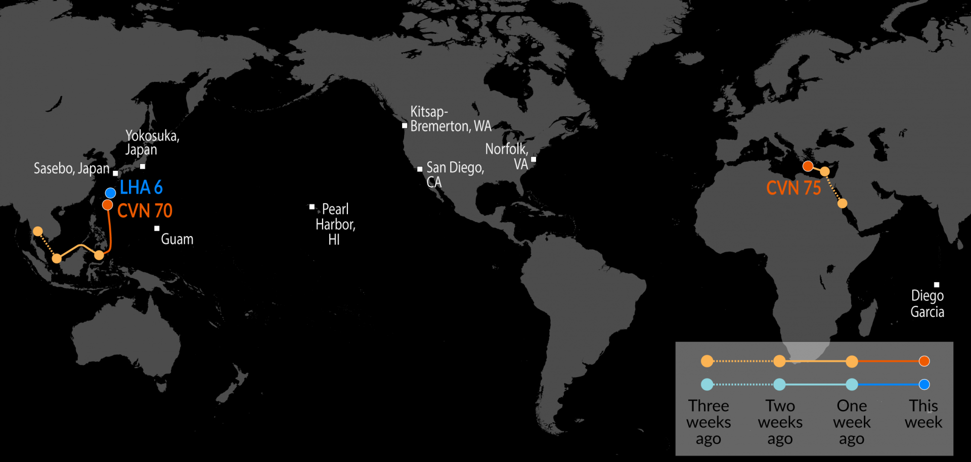 U S Naval Update Map Feb 20 2025 Naval Update Map 20250219 Display 