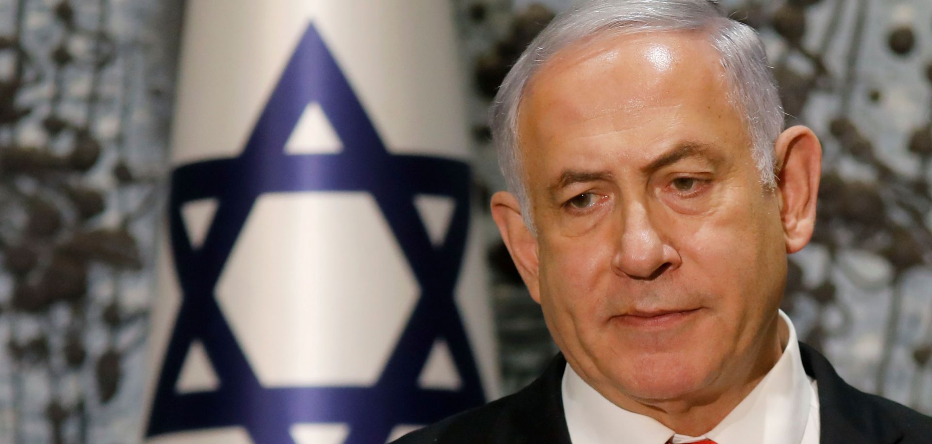 Israeli Prime Minister Benjamin Netanyahu speaks during a news conference in Jerusalem on Sept. 25, 2019.