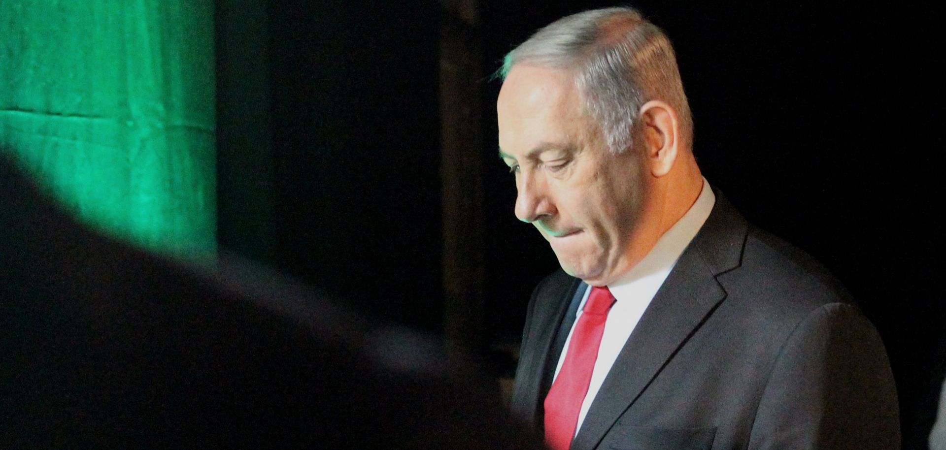 Israeli Prime Minister Benjamin Netanyahu in Tel Aviv, Israel, Feb. 14, 2018.