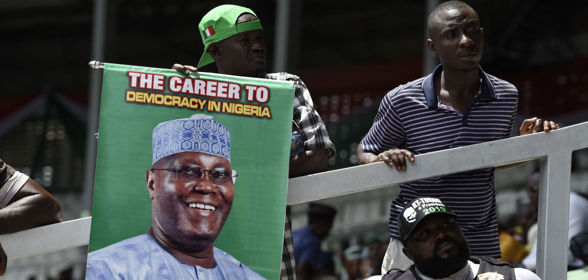 Atiku Abubakar, the candidate from the resurgent People's Democratic Party, hopes to unseat President Muhammadu Buhari, whose health concerns are a factor for Nigerian voters.