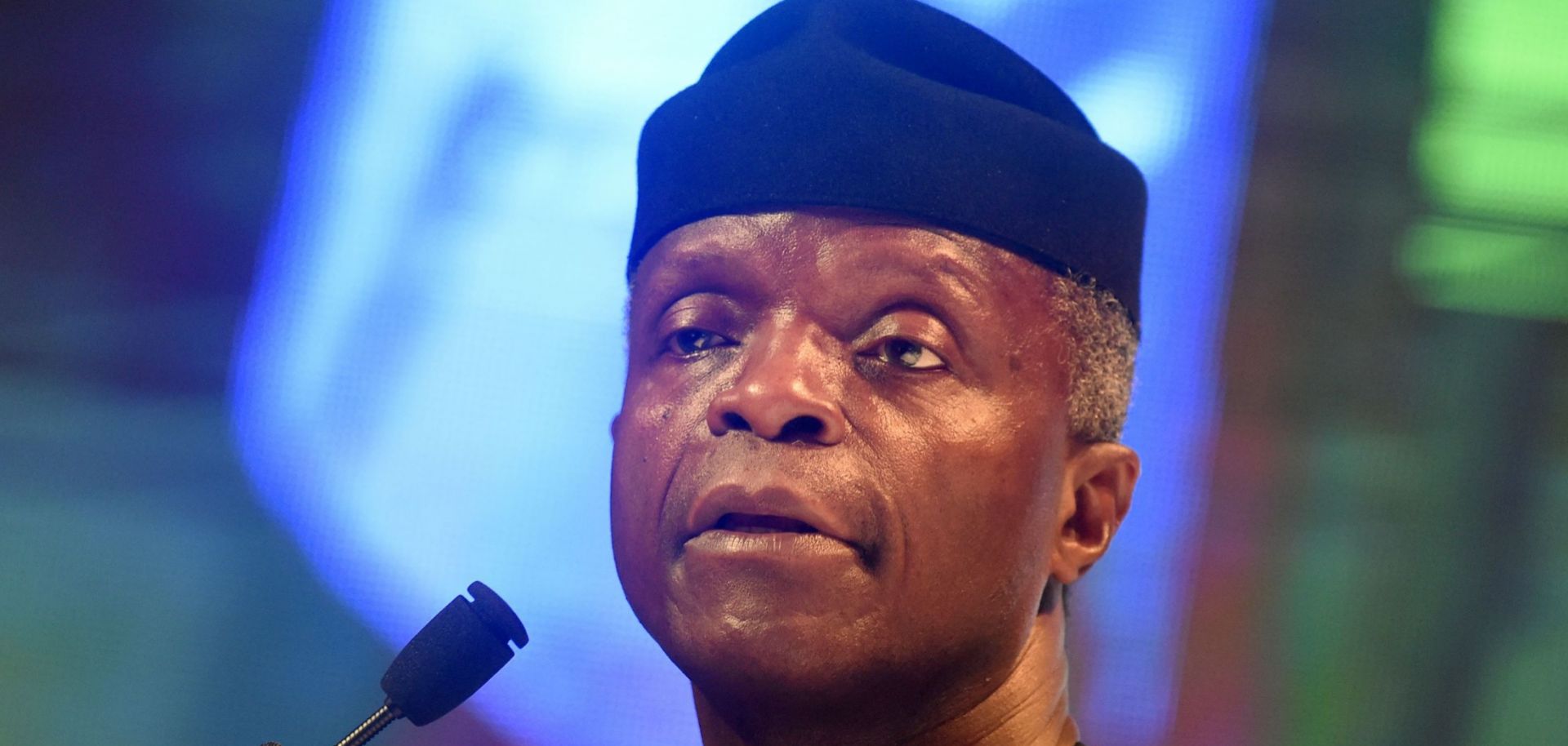 Nigerian Vice President Yemi Osinbajo on July 27, 2019, in Abuja.