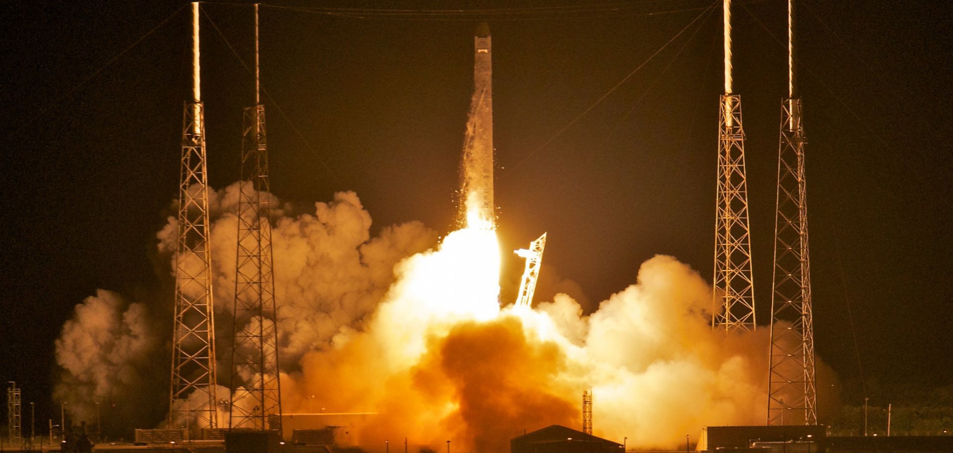 SpaceX's Dragon spacecraft atop rocket Falcon 9 lifts off from Pad 40 of the Cape Canaveral Air Force Station in Florida. While Russia dominates the global space industry, competition from private U.S. companies will force it to reform.